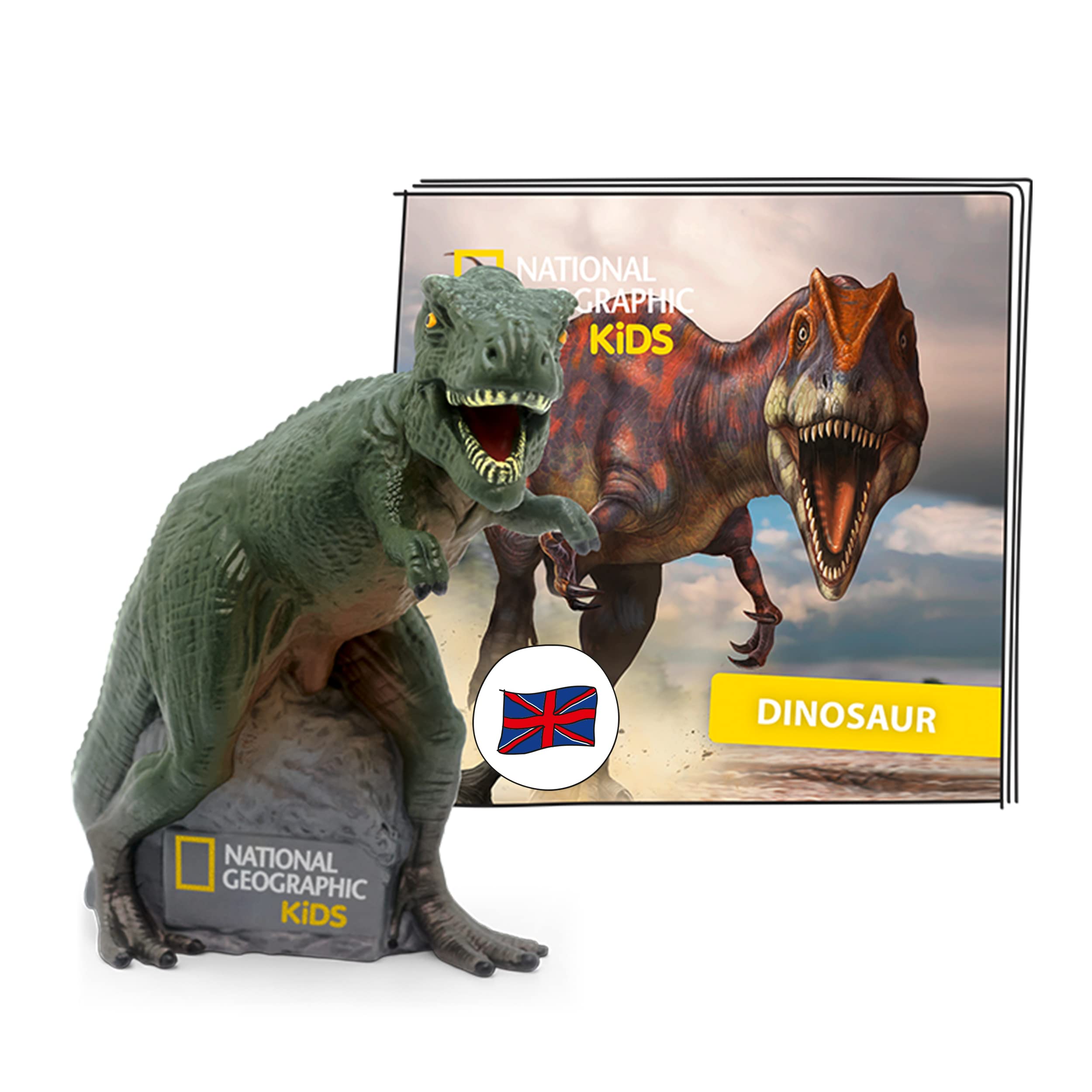 tonies National Geographic: Dinosaur Audio Character - National Geogprahic Kids Audiobooks for Children