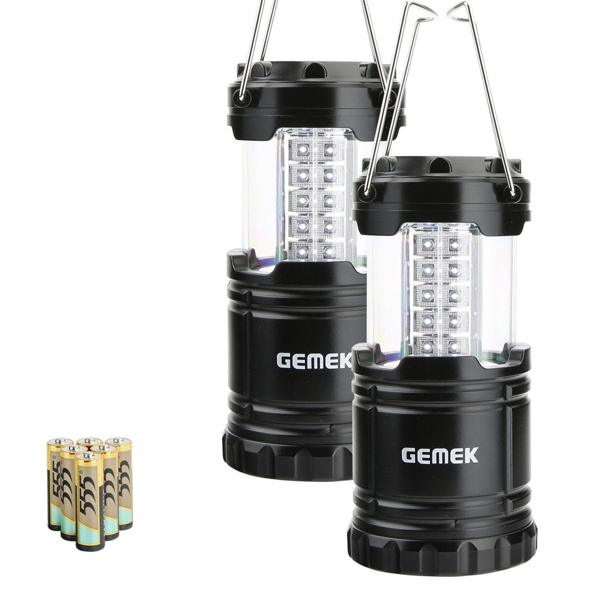 GEMEKLantern Camping Essentials Lights, Tent Lights for Emergency, Survival Gear and Supplies for Hurricane, Led Flashlight for Power Outages, Battery Operated Lamp