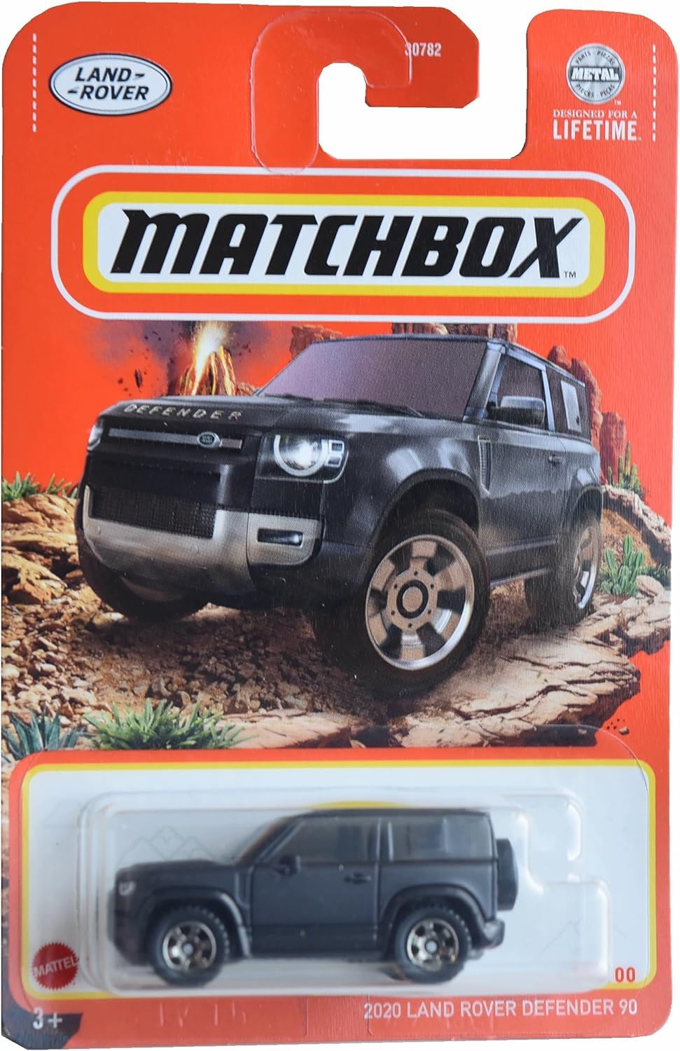 Matchbox 2020 Land Rover Defender 90, Black 61/100