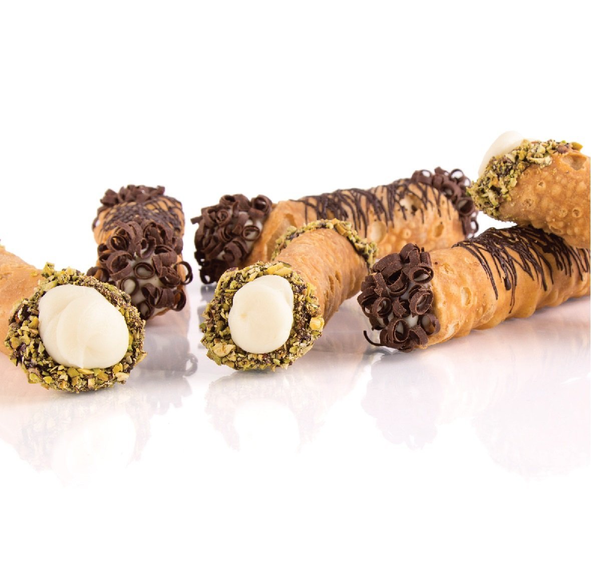 Fine Cannoli Shells Pastries - Small - 3'' - 120 pcs