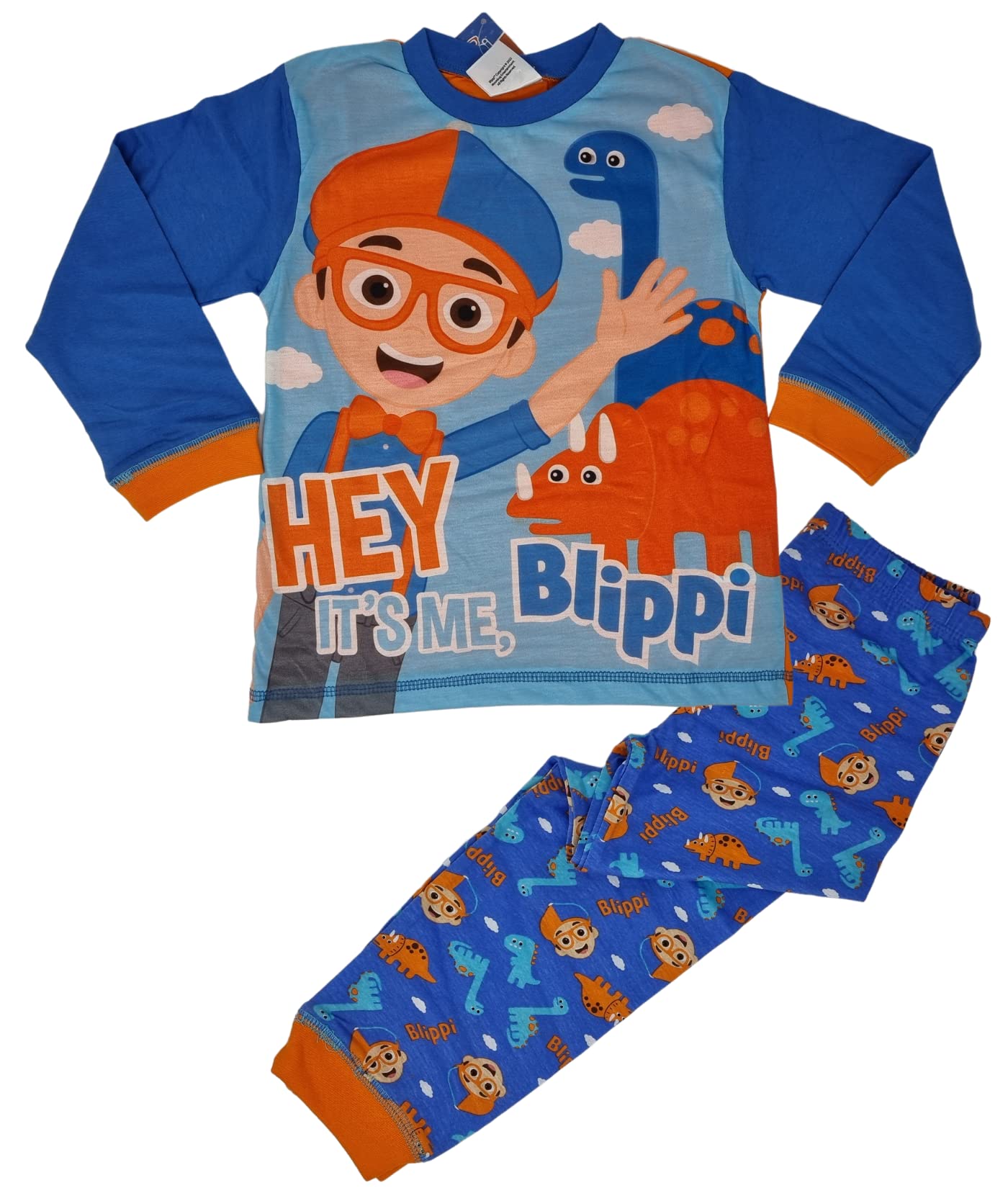 BlippiDinosaur Officially Licenced Pyjamas, 18m-5yrs