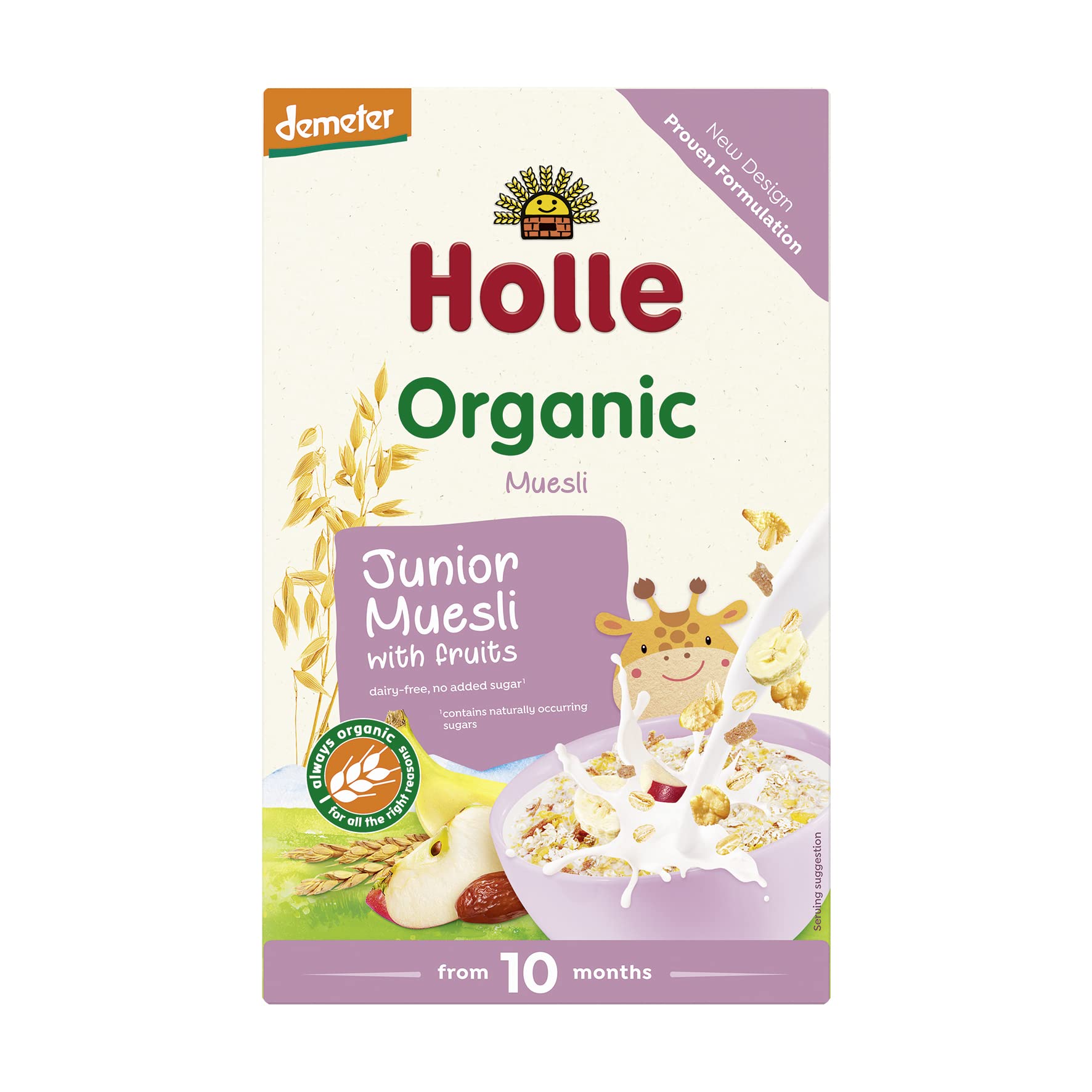 Holle Organic Junior Muesli With Fruits