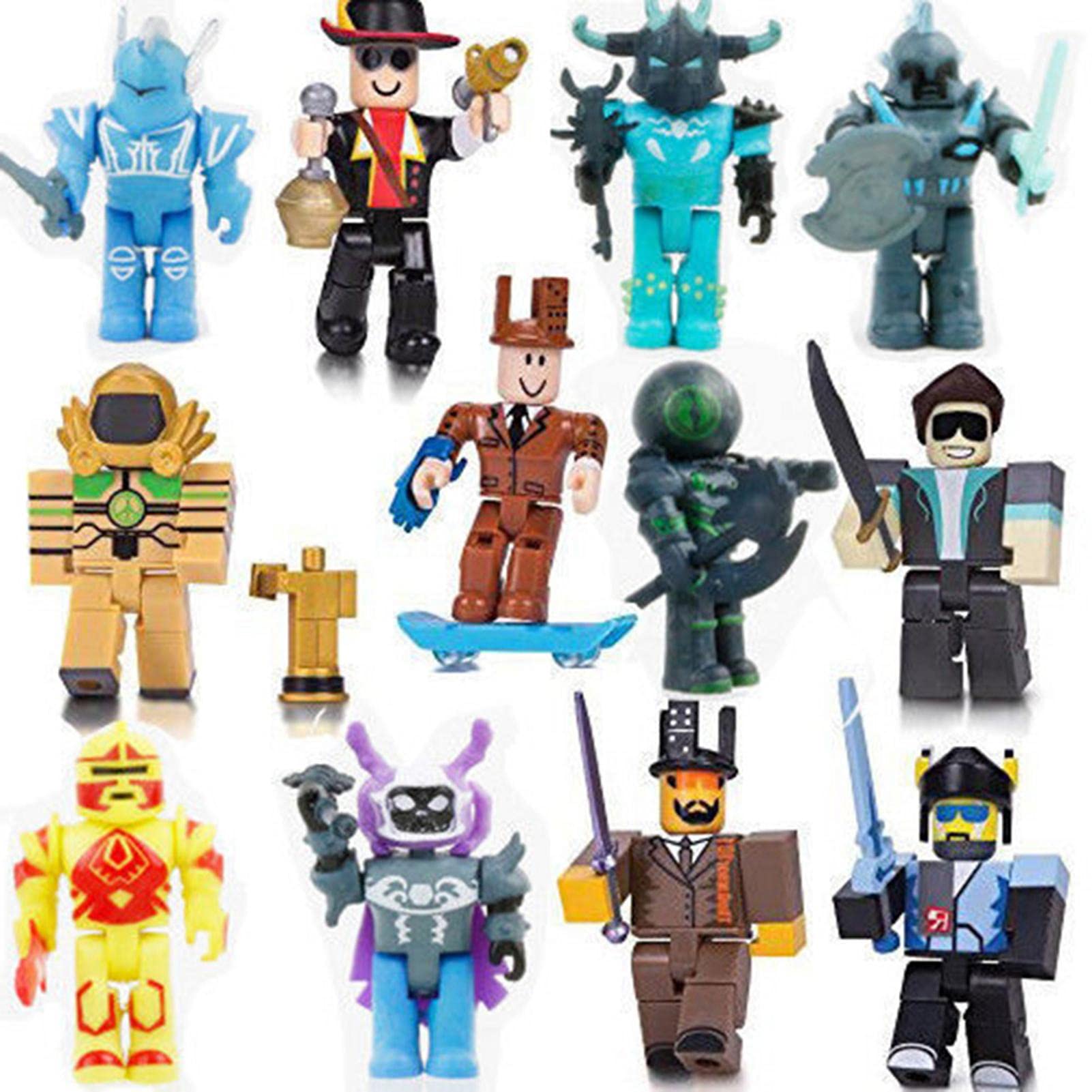 GIMOCOOL Robloxs Toys, Robloxs Figures, RobloxToys Figures, RobloxAction Collection, Robloxs Kids' Play Action Figures, Action Figures PVC Game Toy Kids Gift, 12pcs/set