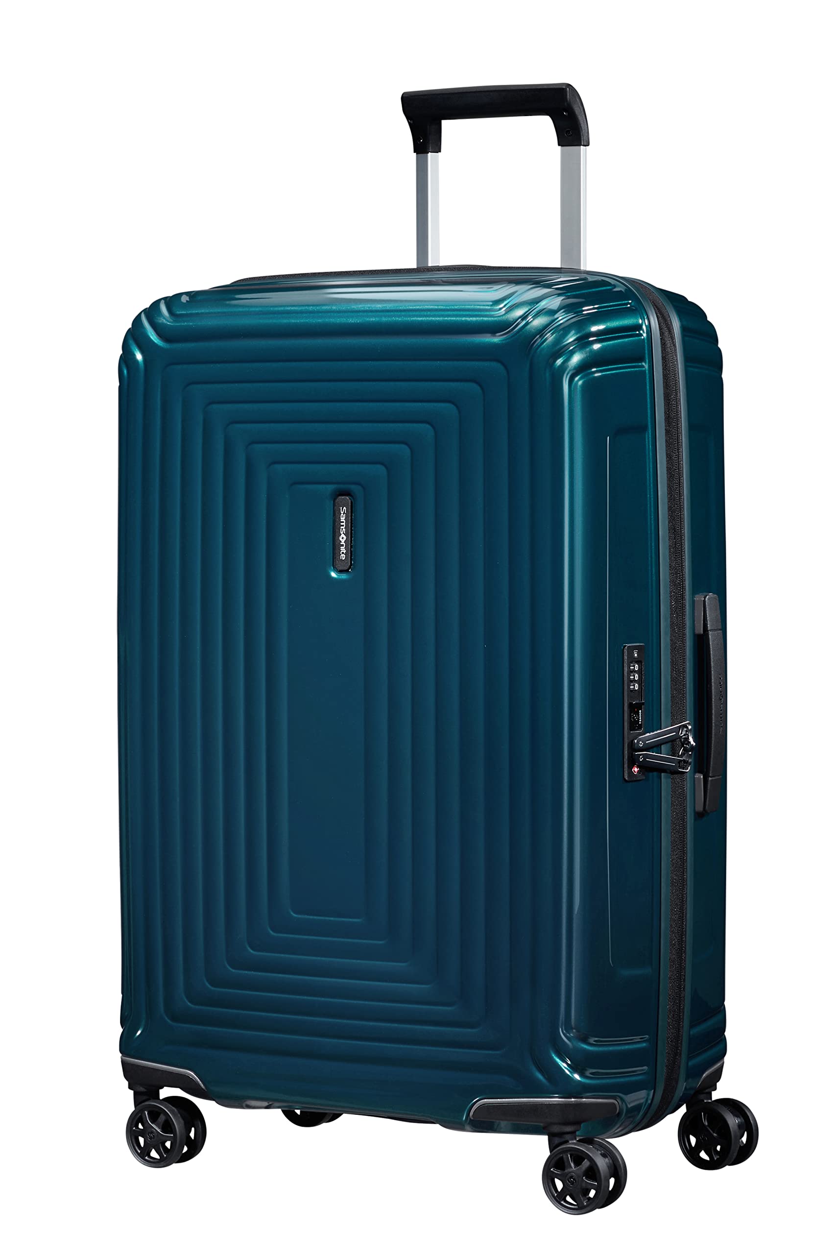 SamsoniteNeopulse - Spinner M, Case, 69 cm, 74 L, Blue (Metallic Blue)