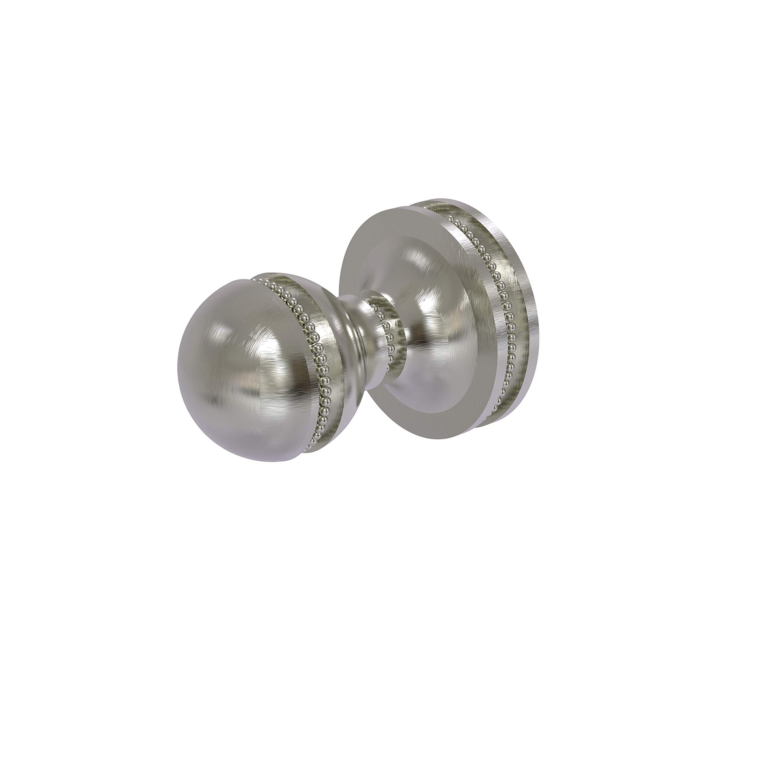 Allied Brass MA-20 Mambo Collection Robe Hook, Satin Nickel