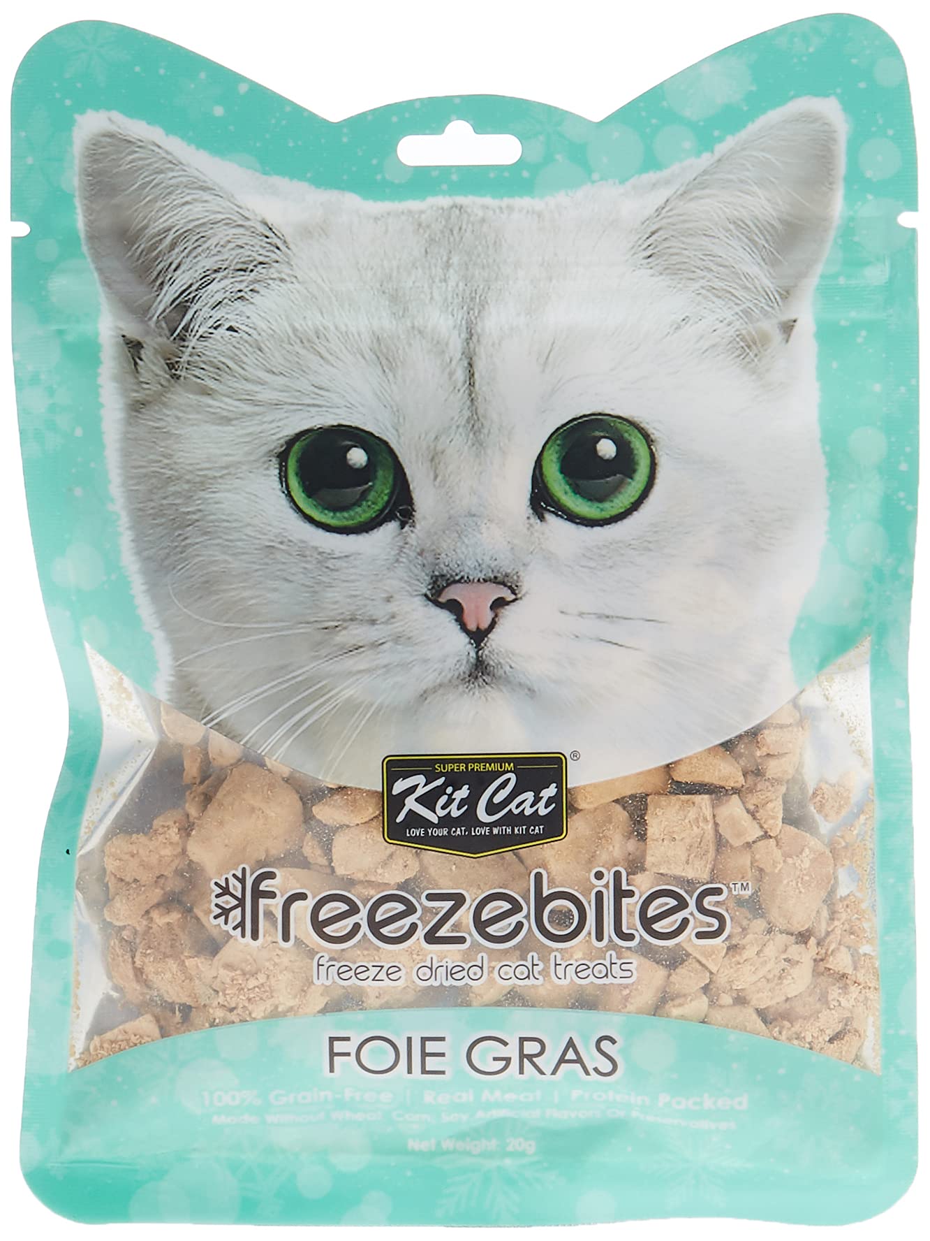 Kit Cat Freeze Bites Foie Gras Duck Liver Dried Treats 20g