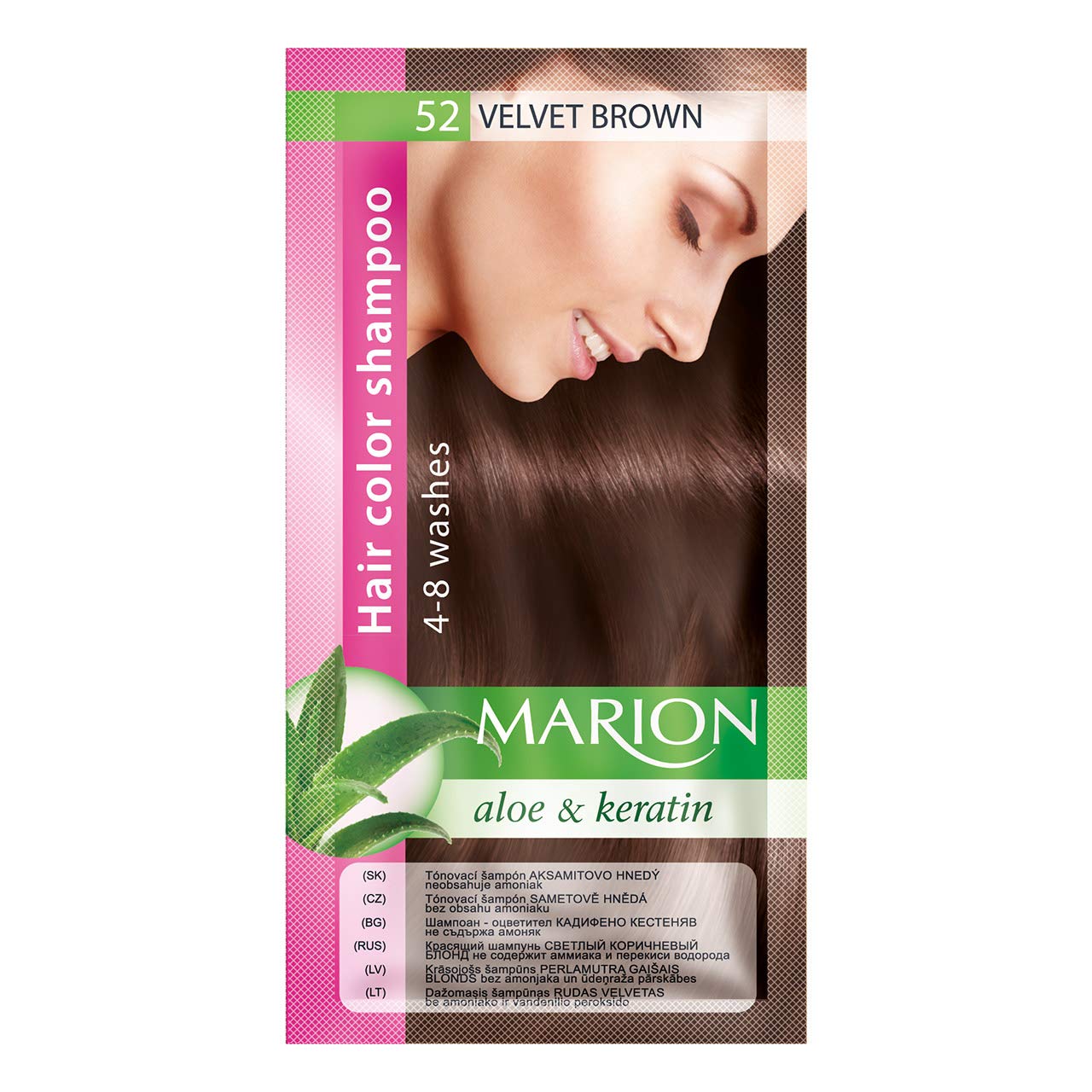 Marion Sachet 52 Velvety Bronze Hair Color