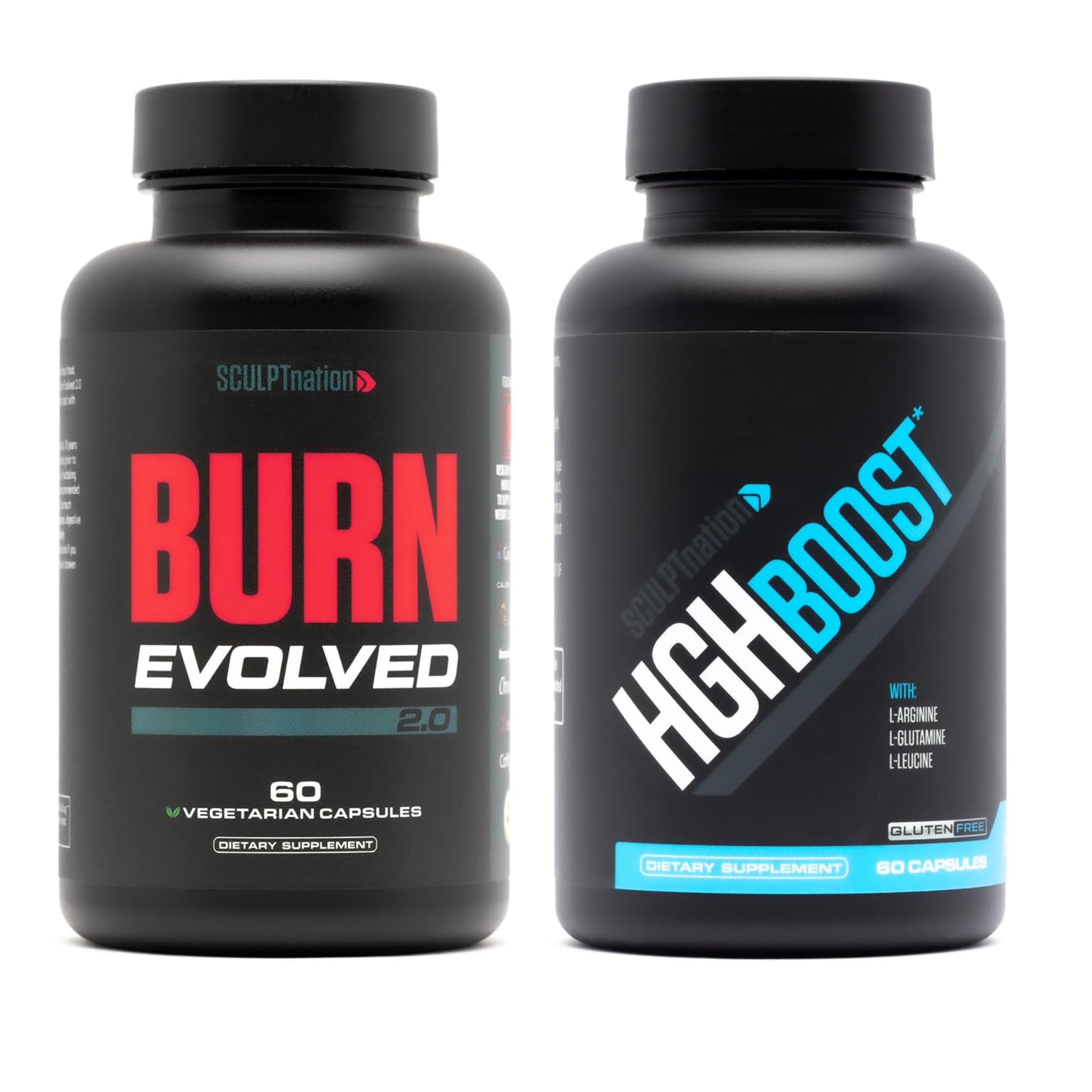 Sculpt Nation by V Shred Burn Evolved 2.0 and L Arginine Bundle