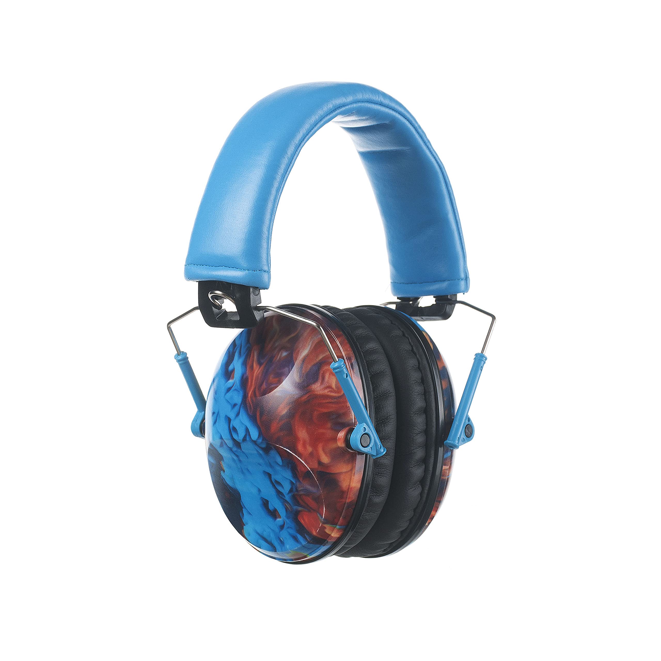 PROTEAR Kids Ear Protection Safety Ear Muffs, NRR 25dB Noise Reduction Children Earmuffs, Hearing Protectors for Sleeping, Studying, Airplane, Concerts, Fireworks -Blue Cloud