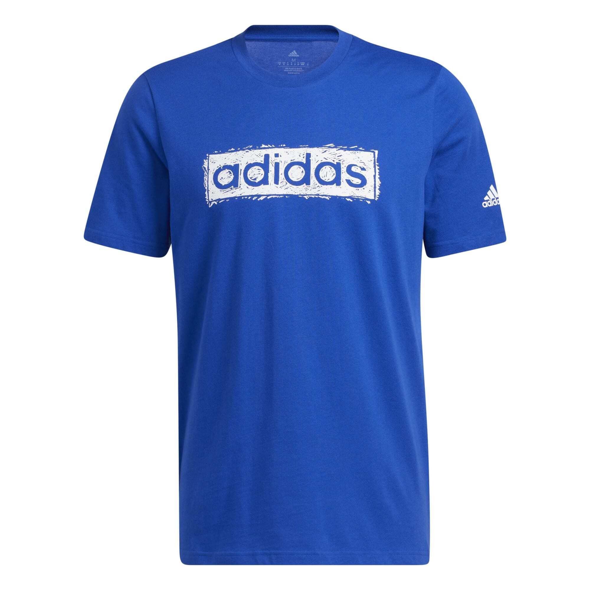 adidasMen's Sketch Linear Graphic T-Shirt