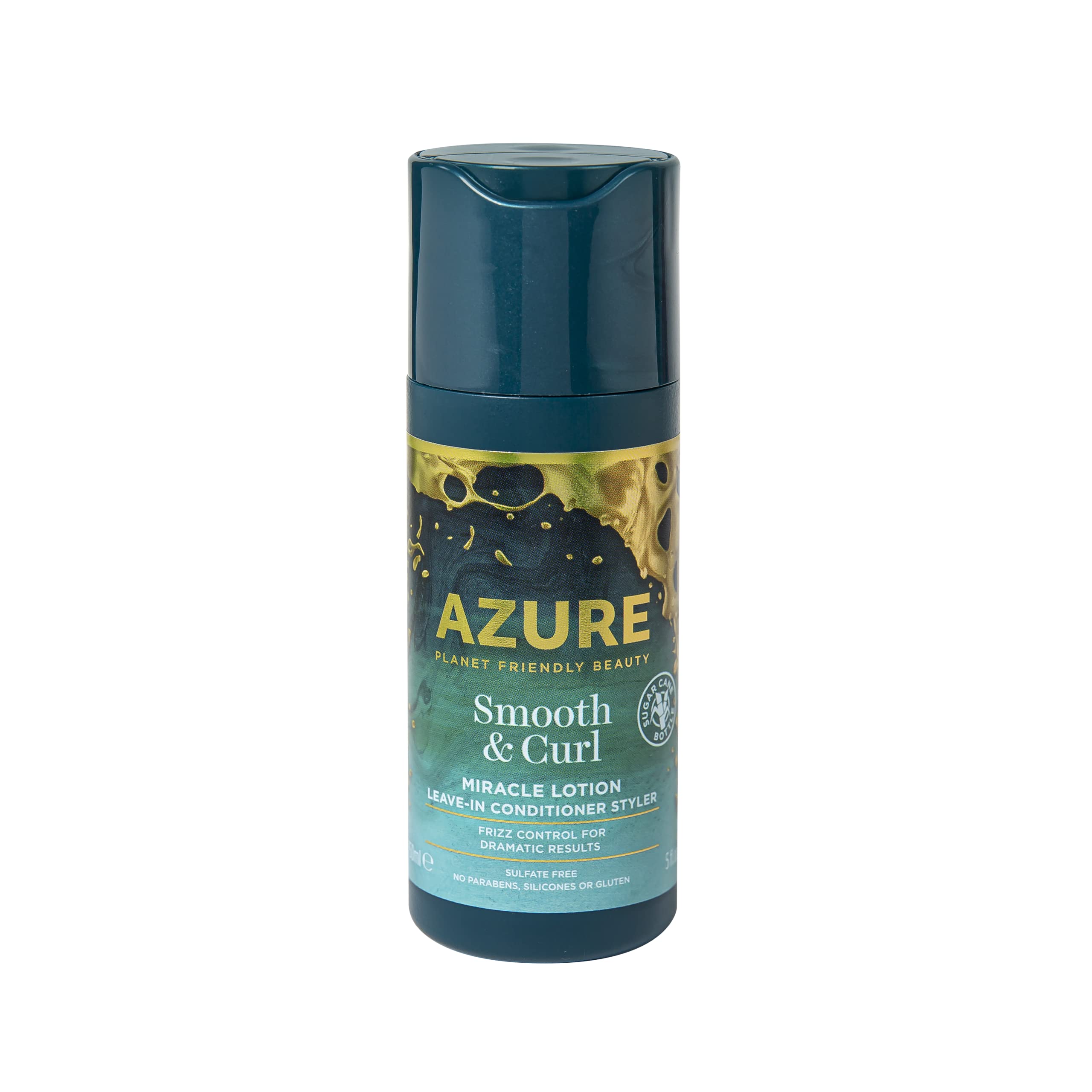 Azure IZ1017 Smooth & Curl Miracle Lotion 150ml, Vegan Hair Care