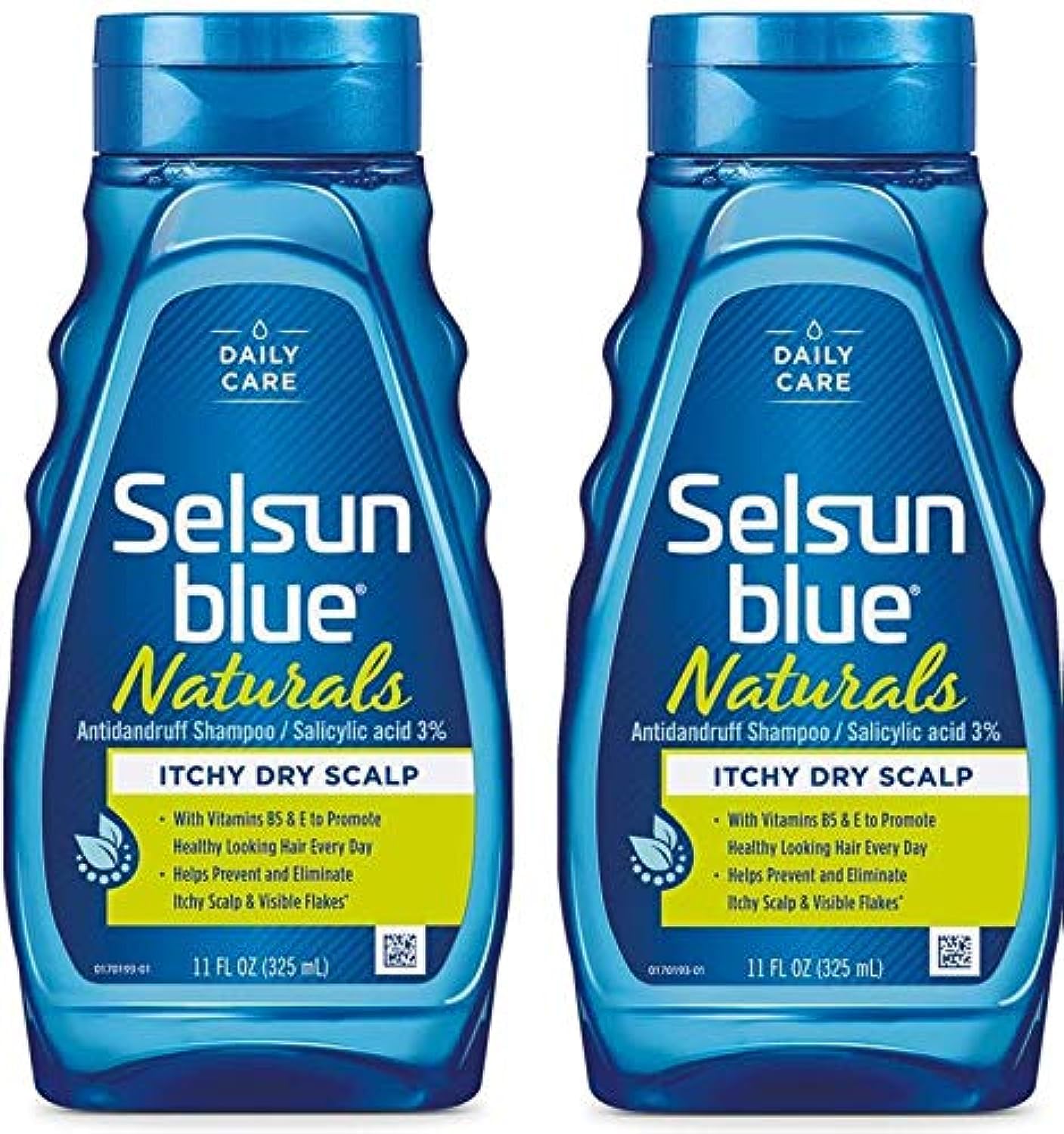 Selsun Blue Itchy Dry Scalp, Naturals, 2 Count