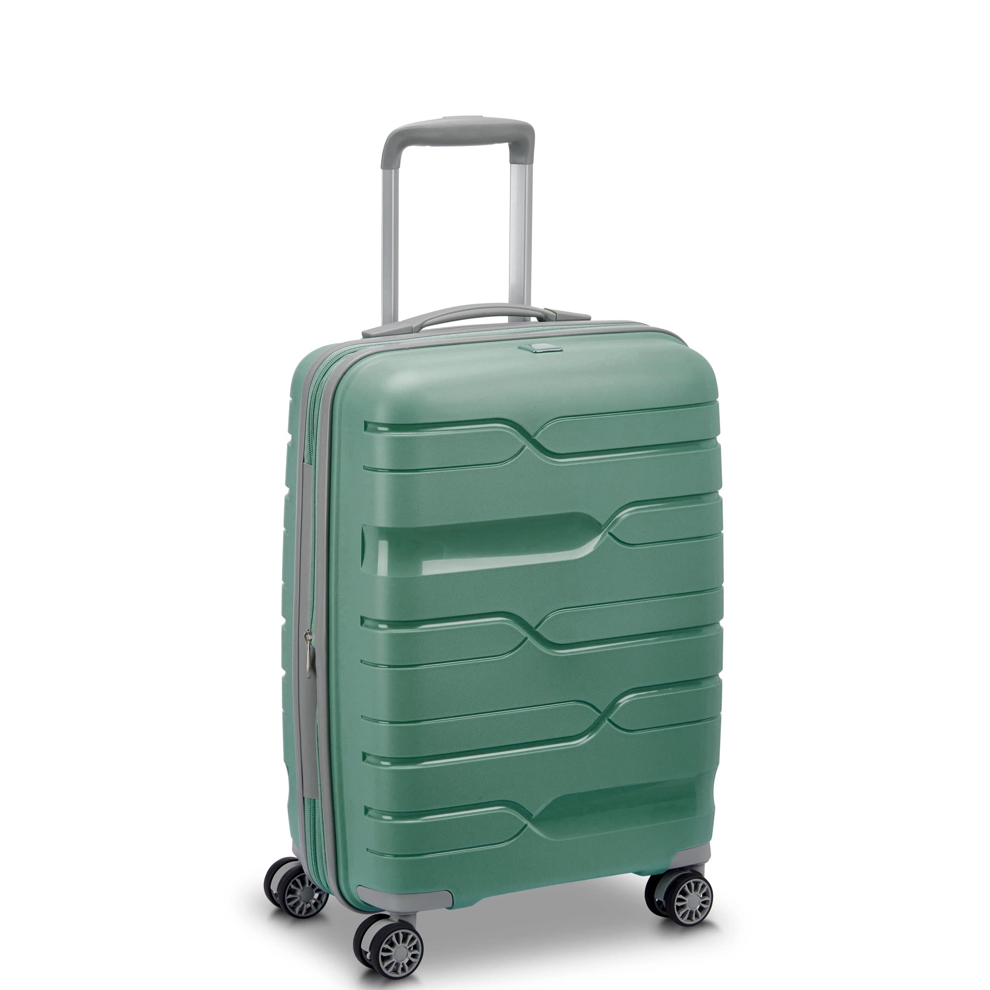 MODO BY RV RONCATOMODO by Roncato MD1 Expandable Hard Cabin Trolley with TSA, Mint, Bagaglio a Mano, Hard Suitcase with Expandable Central Part and Swivel Wheels