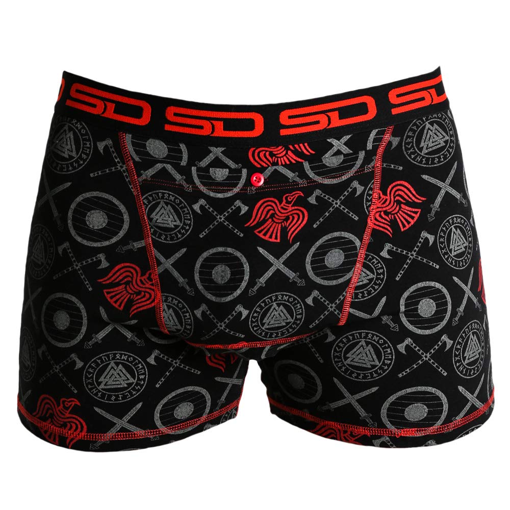 Men's Stash Boxer Brief Shorts - Pickpocket Proof Travel Secret Pocket Underwear