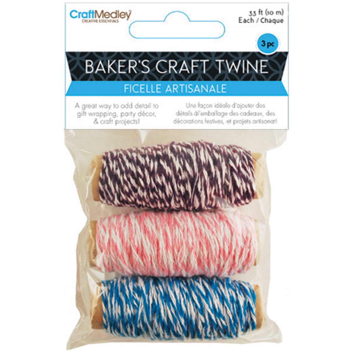 Multicraft Imports Baker's Twine, 33-Feet, Flair