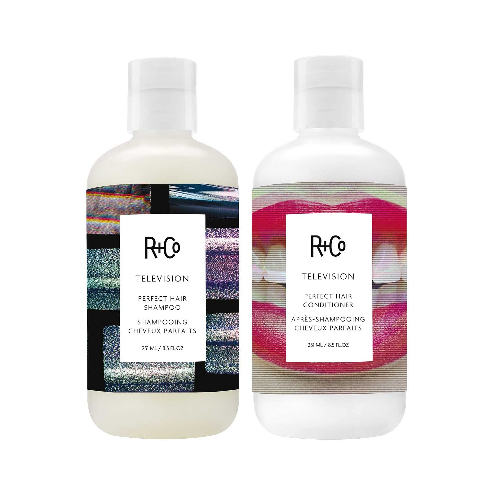 R+Co Television Perfect Hair Shampoo | Body + Shine + Smoothing for All Hair Types | Vegan + Cruelty-Free |