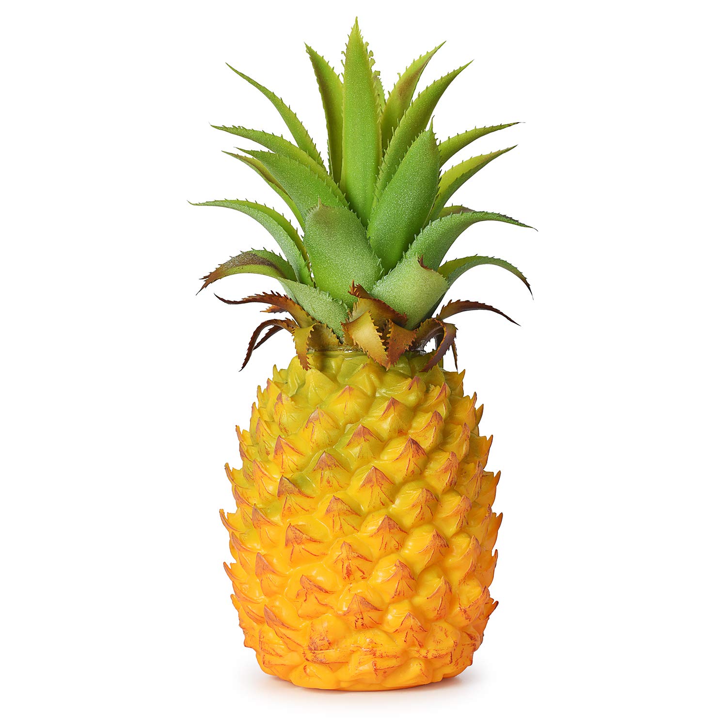 LvydecArtificial Pineapple, Realistic Artificial Fruit Fake Pineapple for Home Cabinet Table Party Decoration (8.2")