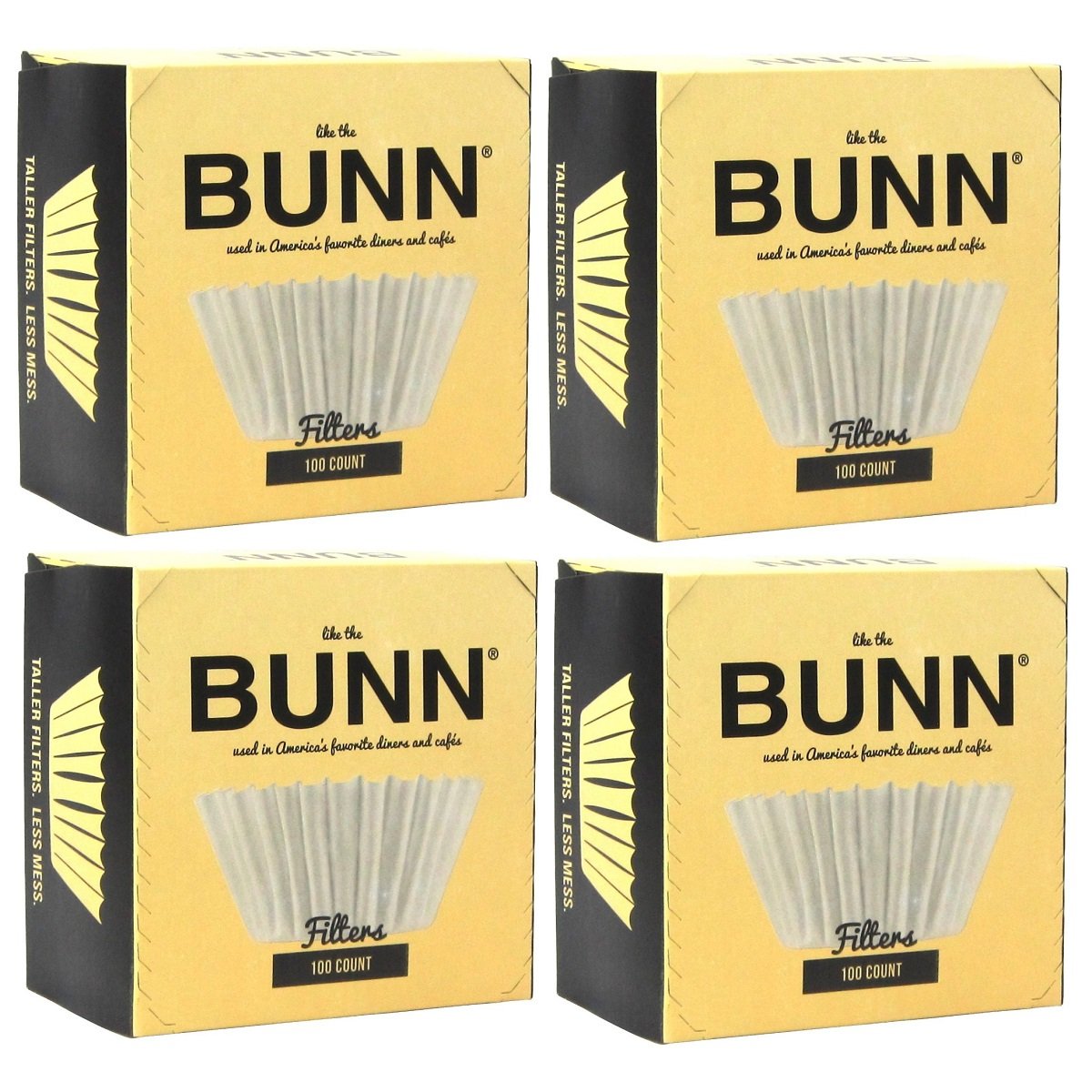 BUNNBCF100-B 100-Count Basket Filter (Pack of 4)