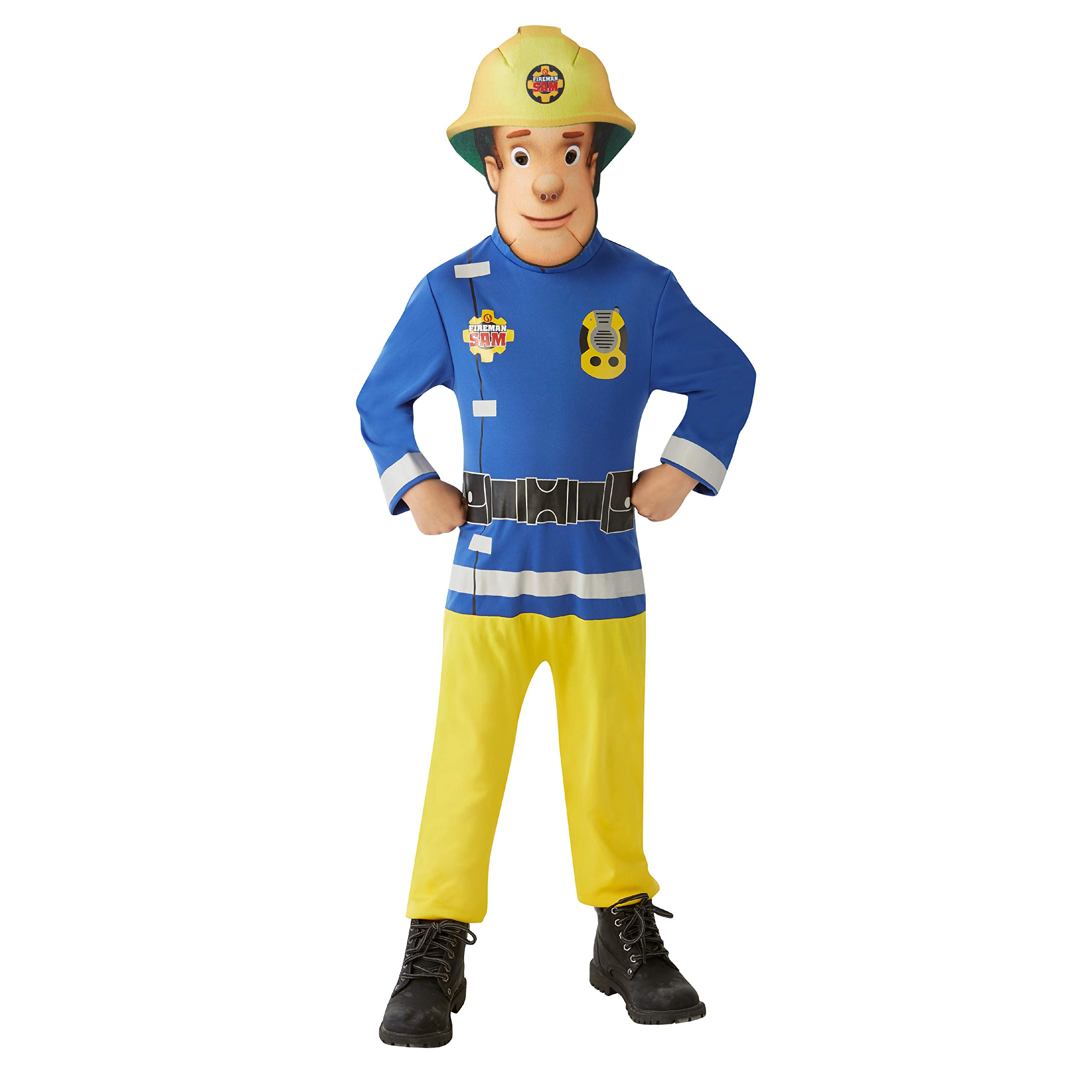 Feuerwehrmann Sam – Feuerwehrmann Sam Kostüm Classic Talla M (5 a 7 años) blau