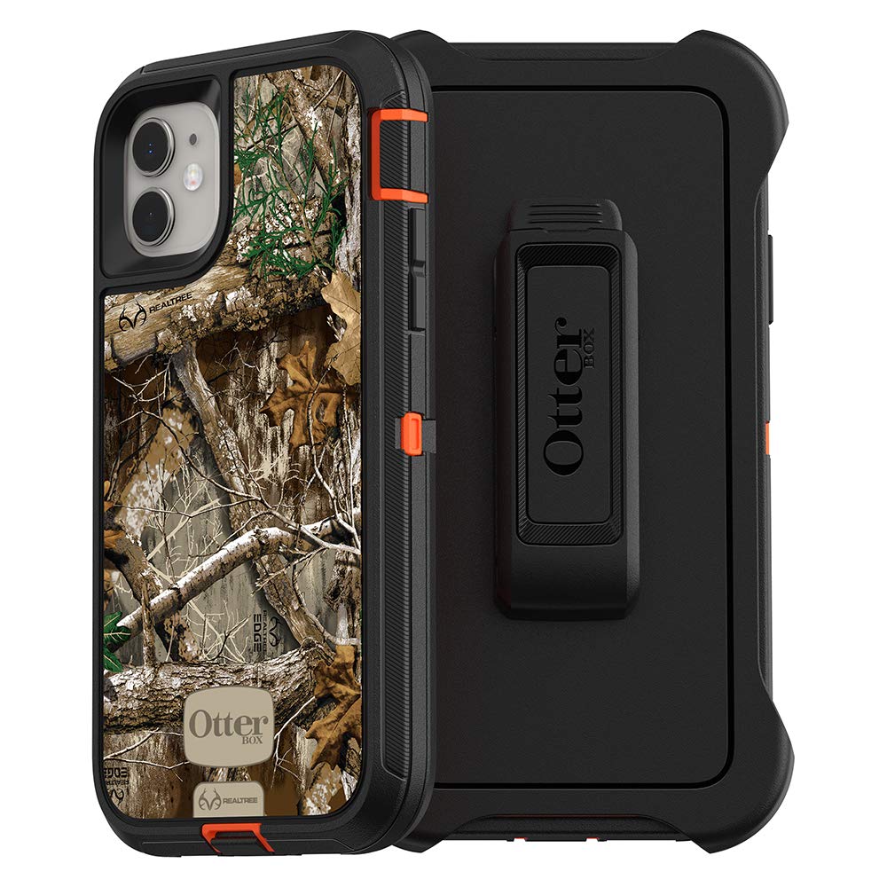 OtterboxDefender Series Screenless Edition Case For Iphone 11 - Rt Blaze Edge (Blaze Orange/Black/Rt Edge Graphic)