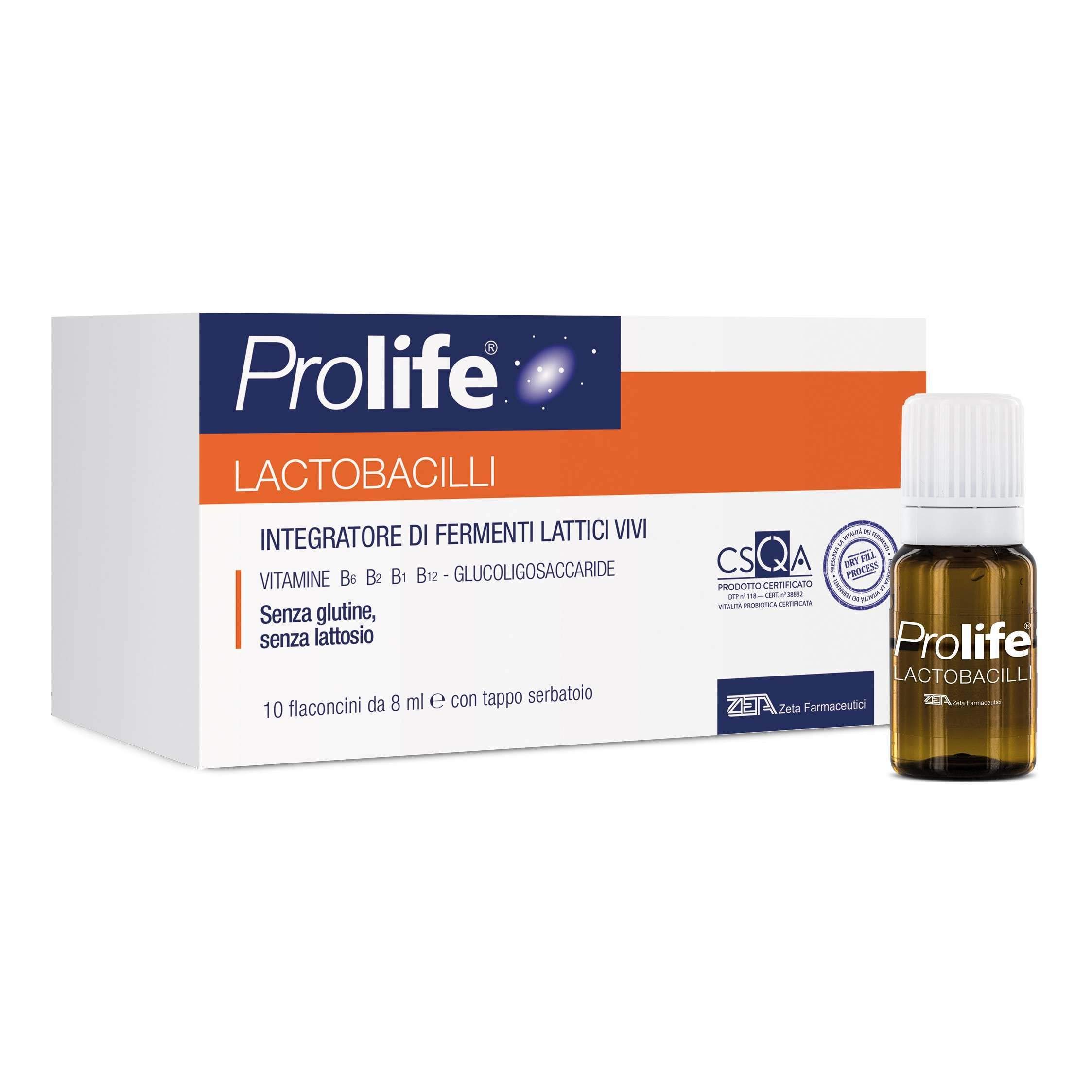 Prolife Lactobacilli (10 flaconcini da 8ml)