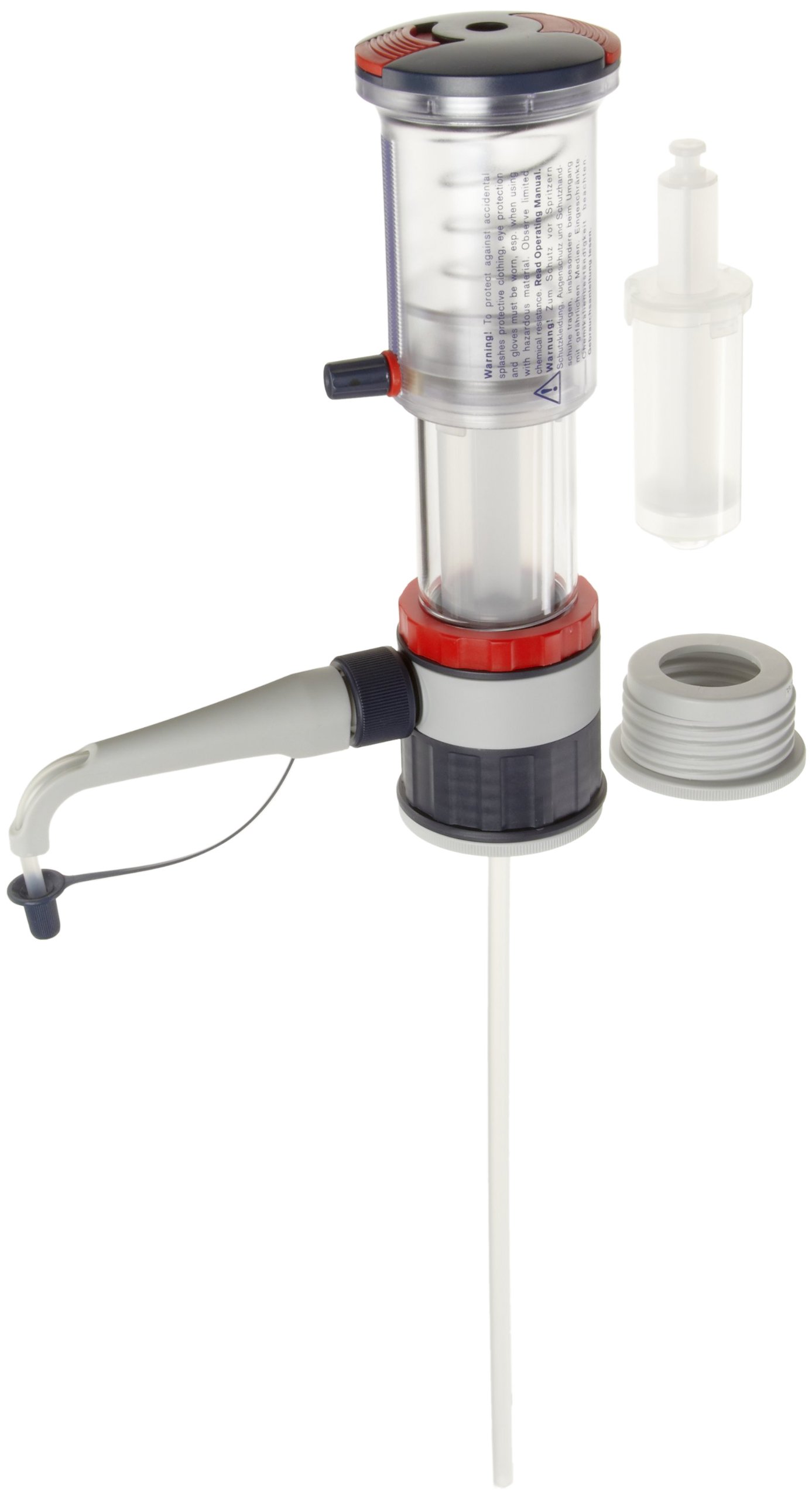 BrandTech 4721140 10mL Adjustable Volume Seripettor Bottletop Dispenser, For Laboratories