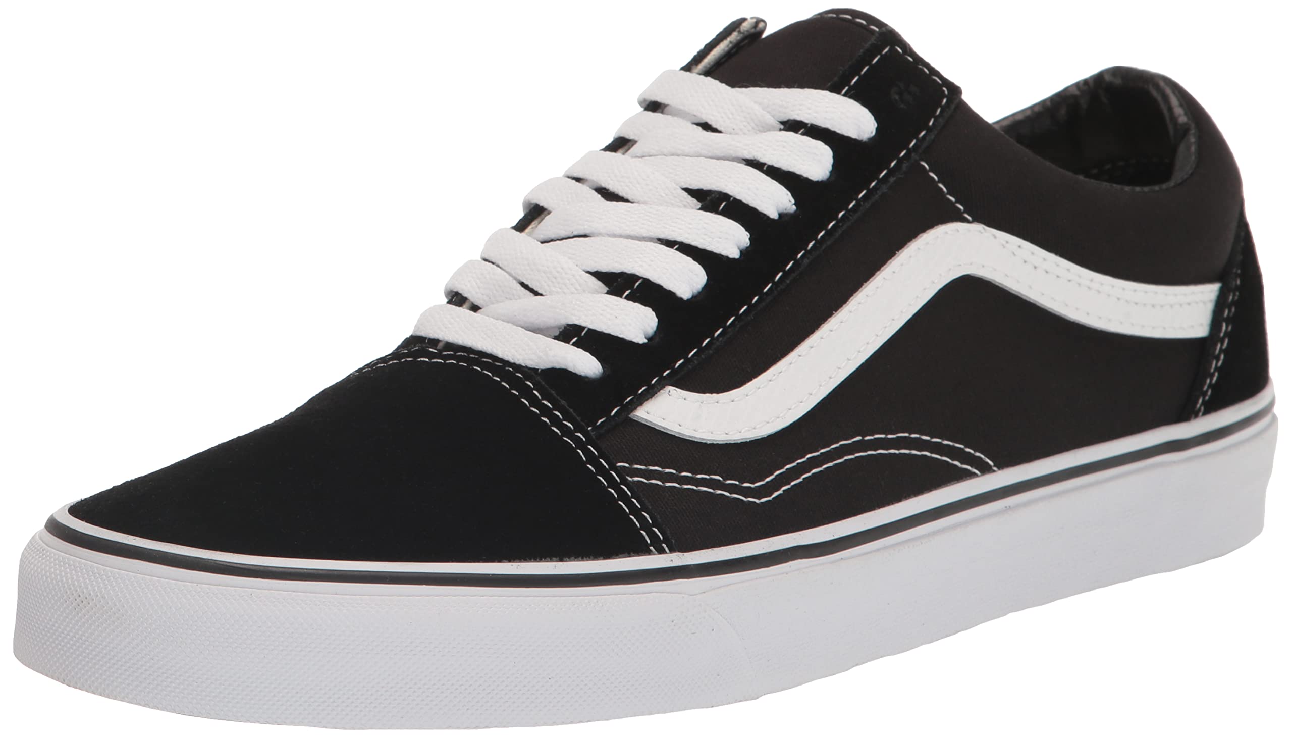 Vans Unisex Old Skool Black/White Skate Shoe 6 Men US / 7.5 Women US