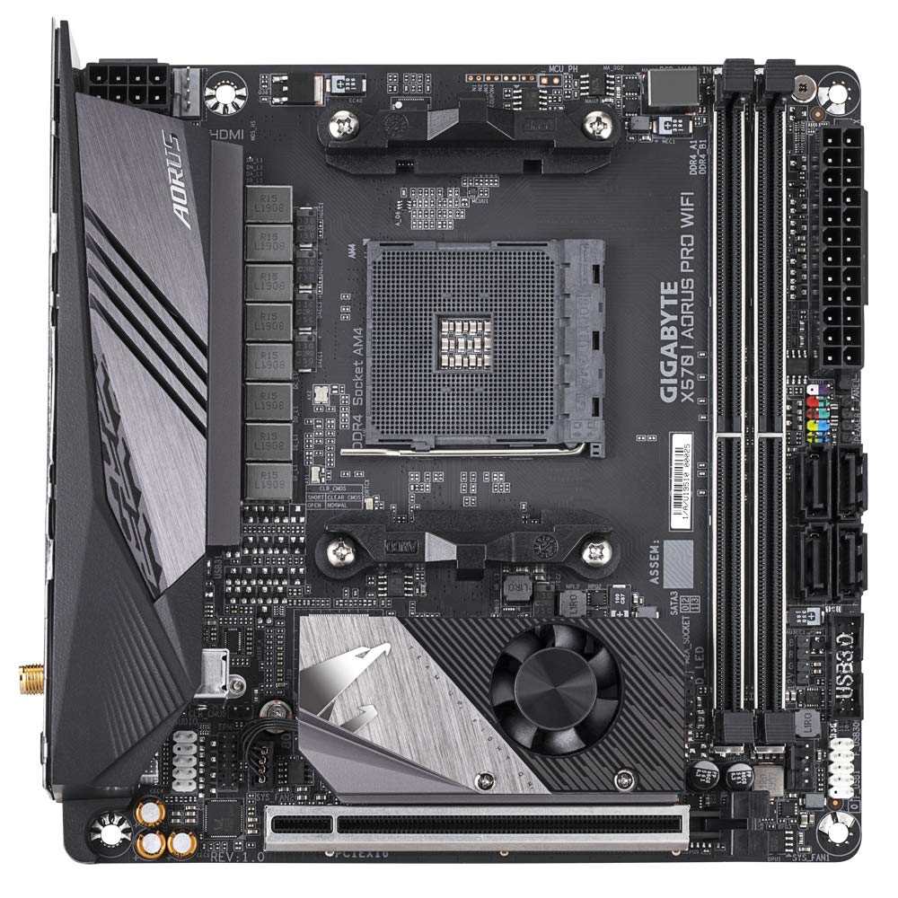 Aorus X570 I AORUS PRO WIFI (Socket AM4/X570/DDR4/S-ATA 600/Mini-ITX)