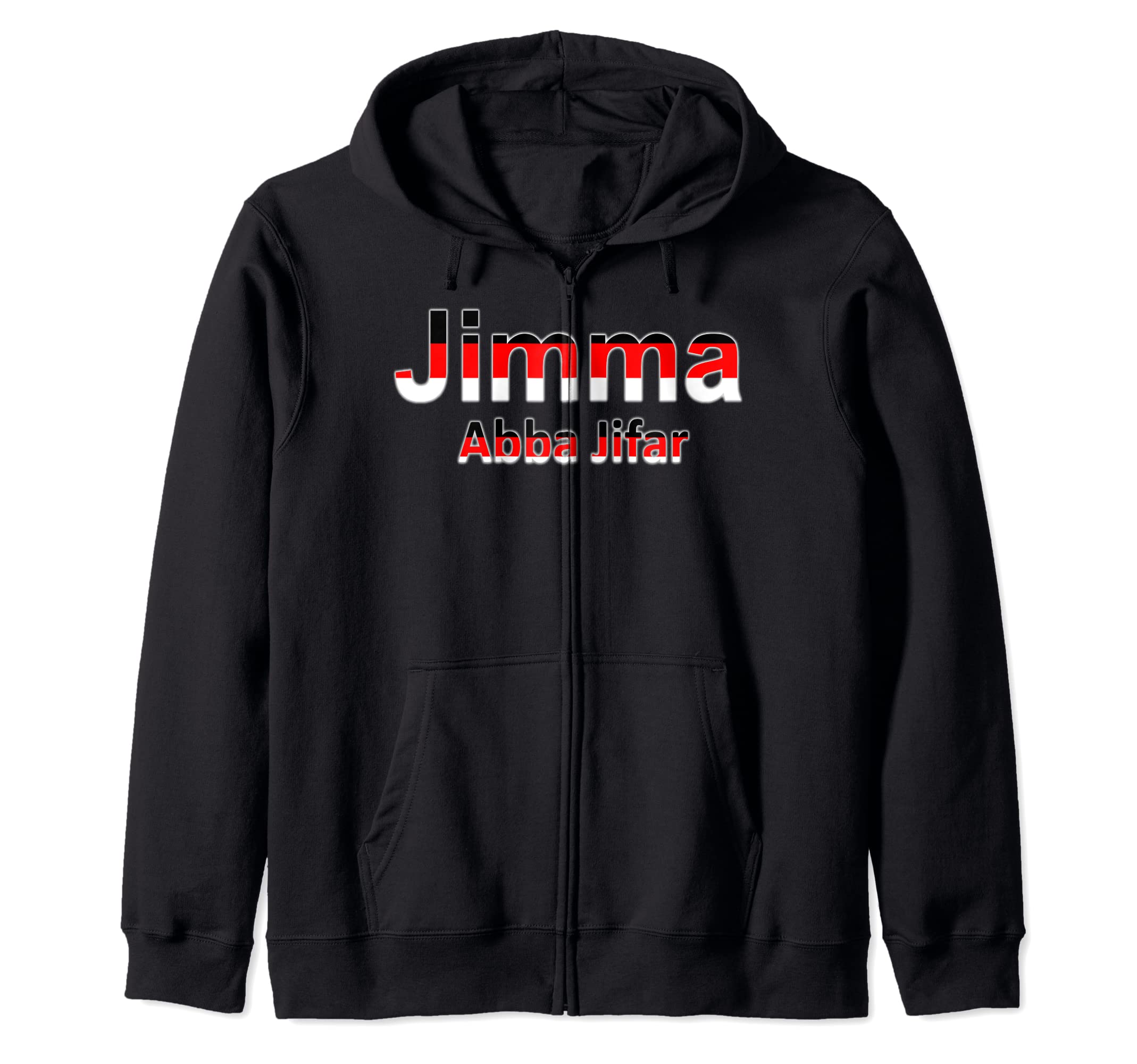 Jimma Oromo Abba Jifar Zip Hoodie