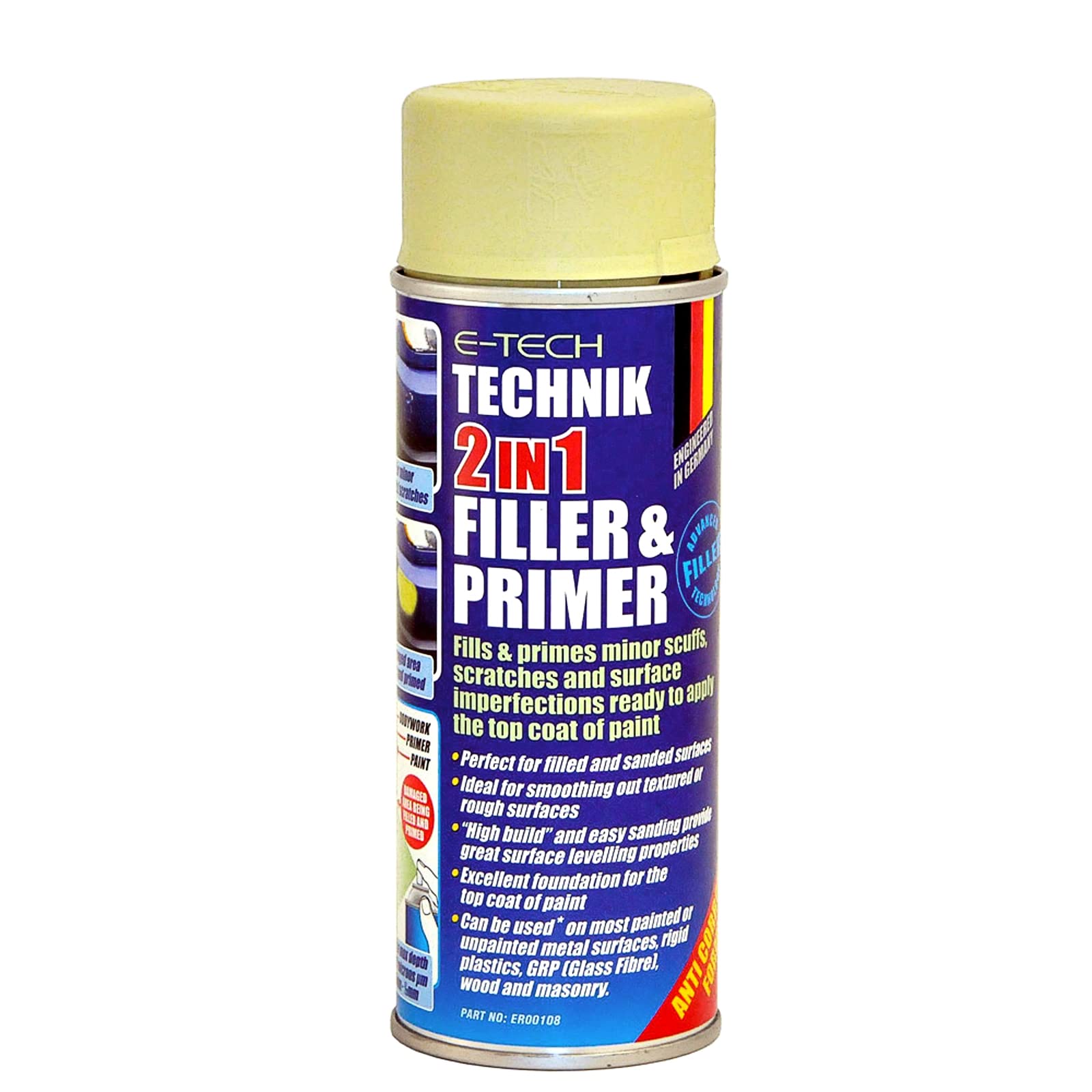 E-TECHTECHNIK 2 in 1 Filler and Primer – 400ml