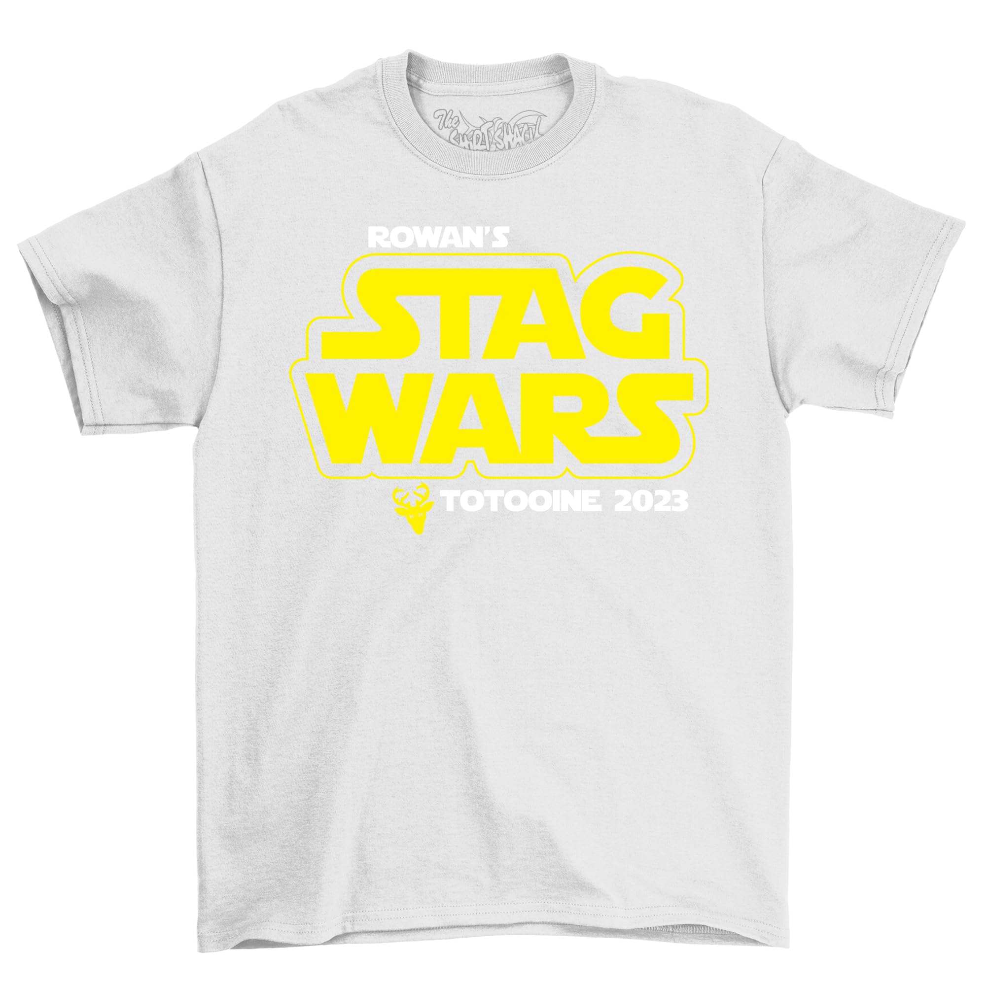 The Shirt ShackStag Wars T-Shirt - Join The Galactic Party! Funny t-Shirt, Unisex Printed Design. May The Party be with You!