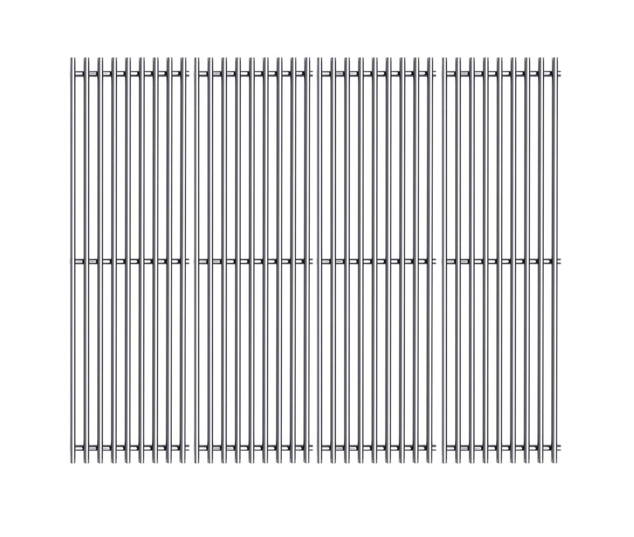 Htanch SES531 (4-Pack) Solid Stainless Steel Cooking grids Replacement Turbo,Perfect Flame, Nexgrill and Others