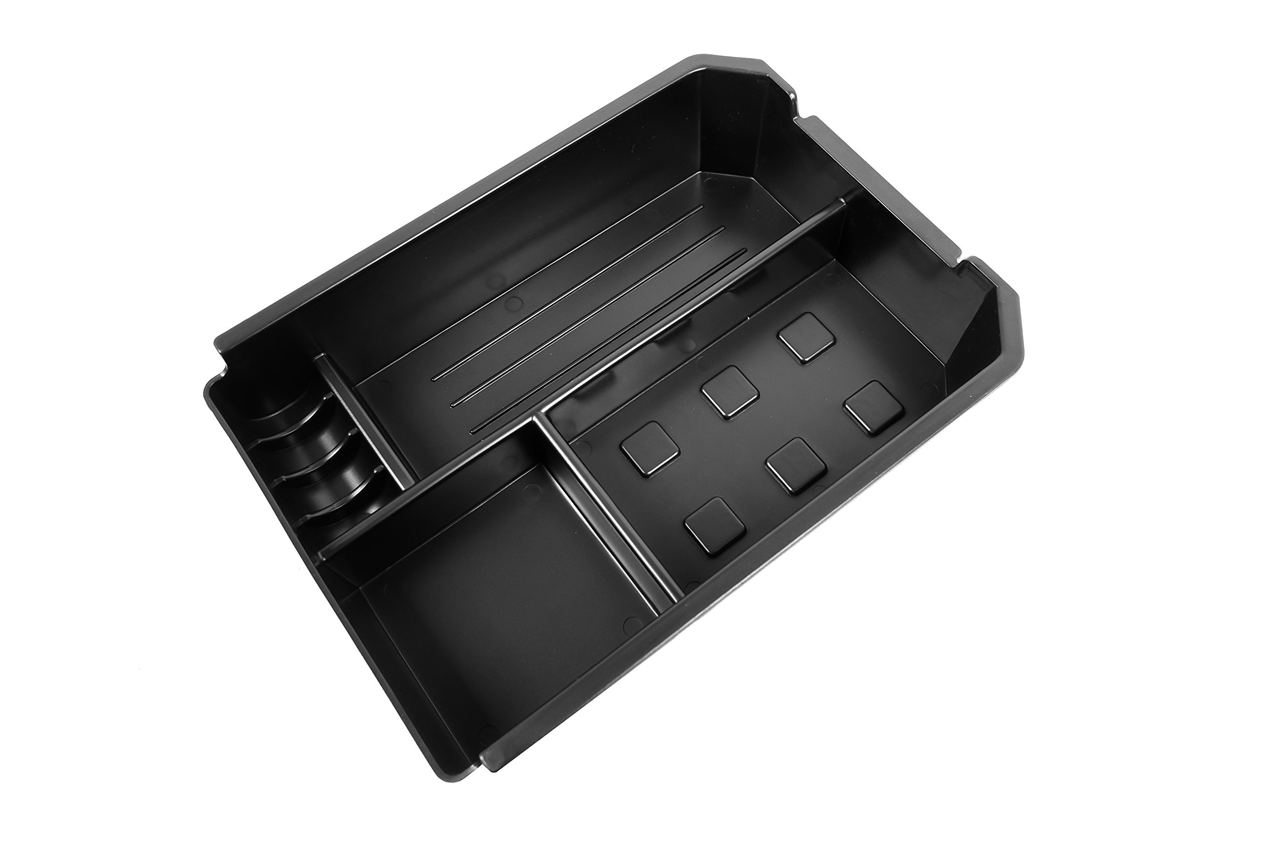 Vesul Armrest Secondary Storage Box Glove Pallet Center Console Tray For Toyota RAV4 2013 2014 2015 2016 (Not Fit 2017 2018)