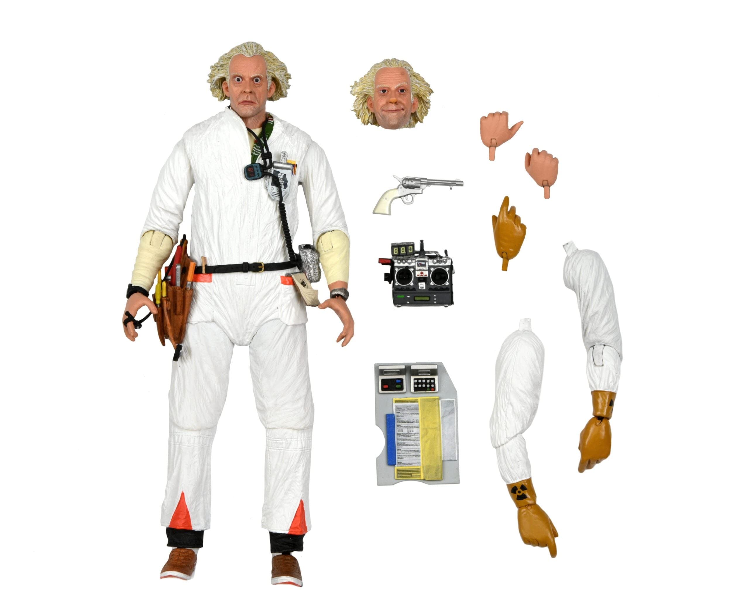 NECA Back to The Future - Ultimate Doc Brown 1985-7" Scale Action Figure