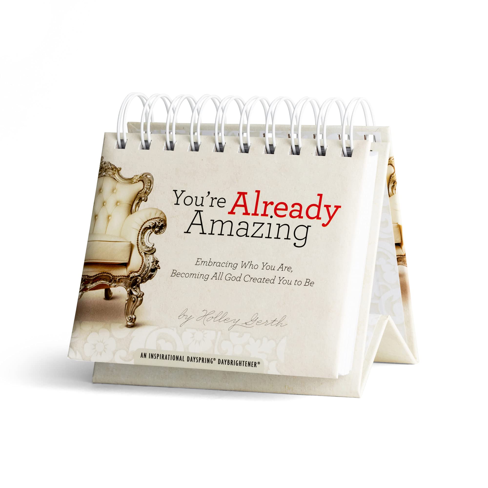 DaySpring - You're Already Amazing: Embracing Who You Are - An Inspirational DaySpring DayBrightener - Perpetual Calendar