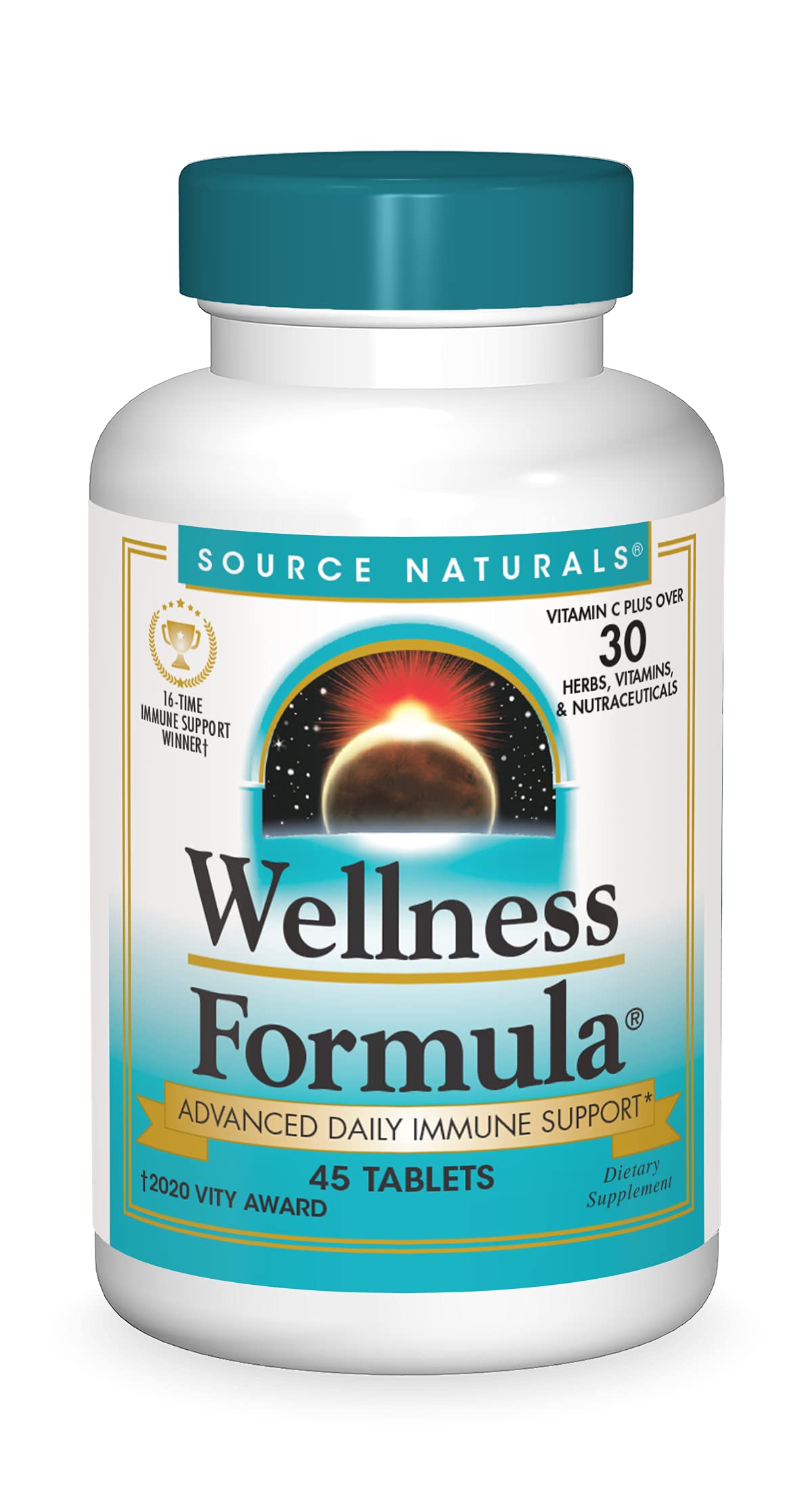 Source Naturals Wellness Formula, 45 Tablets