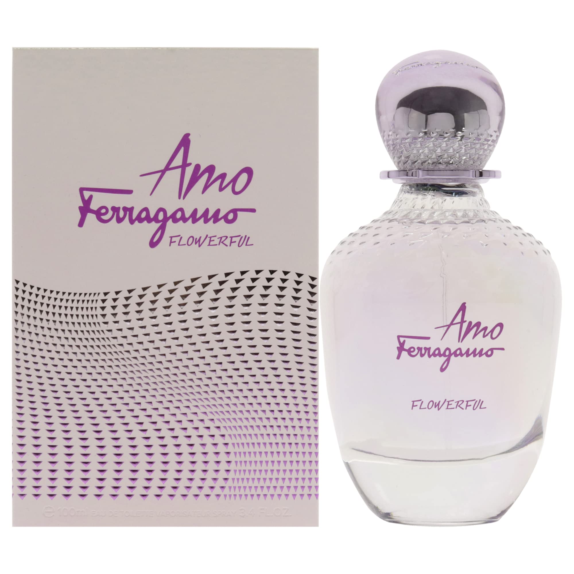 Salvatore Ferragamo Amo Flowerful Perfumes Eau de Toilette for Women, 100ml