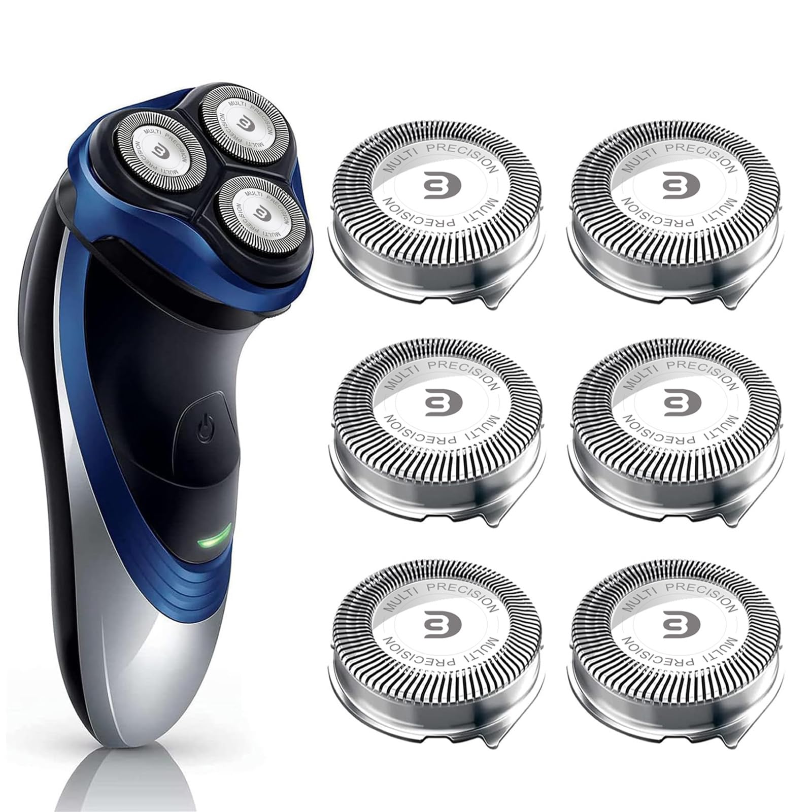 SH30 Replacement Heads for Series 3000, 2000, 1000 Shavers, Compatible with S1560 Shaver Head, SH30 Blades, ComfortCut for SH30 Shaving heads 6-Pack