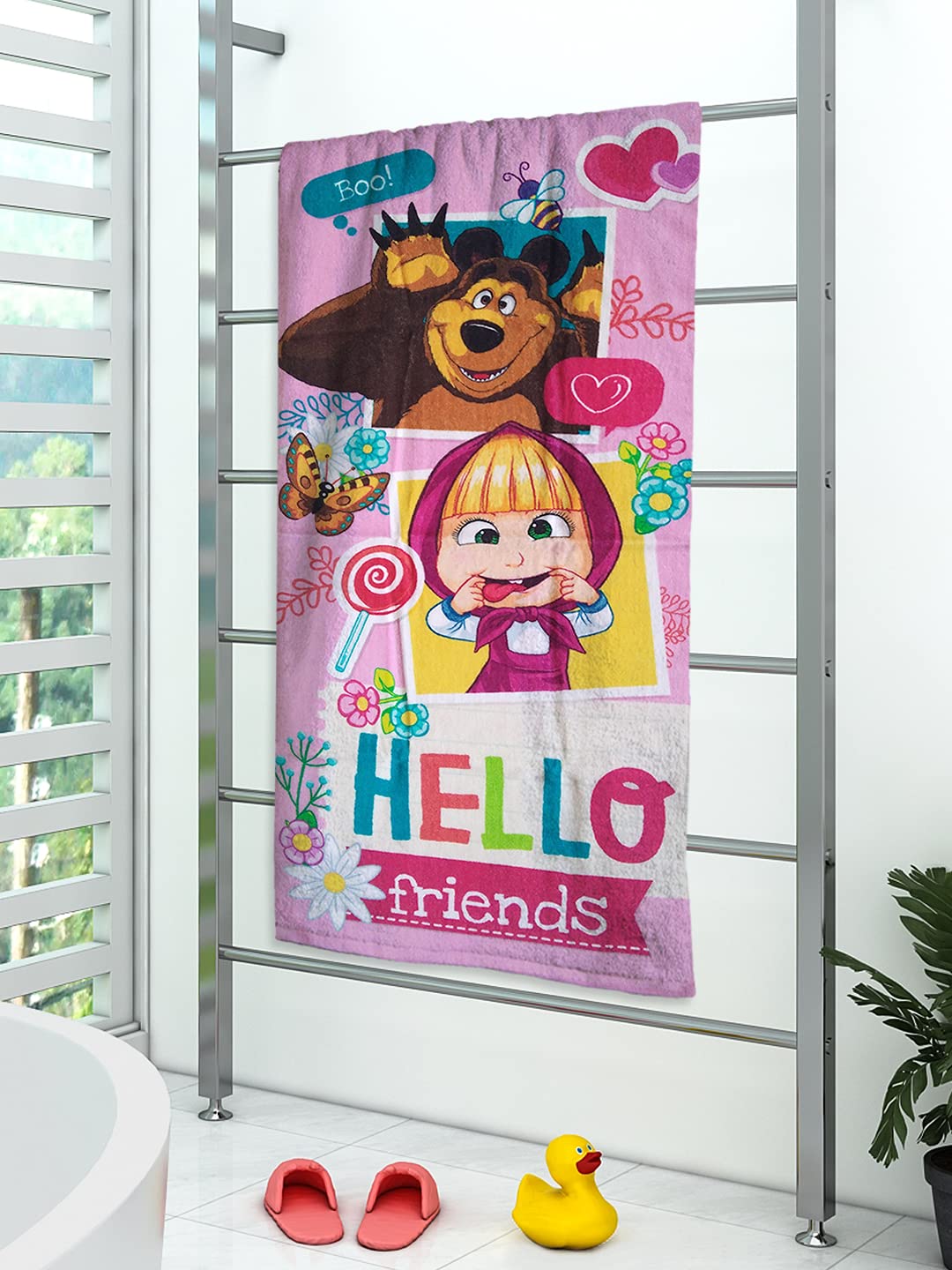 Athom TrendzMash & The Bear Kids Bath Towel 350 GSM 60x120 cm