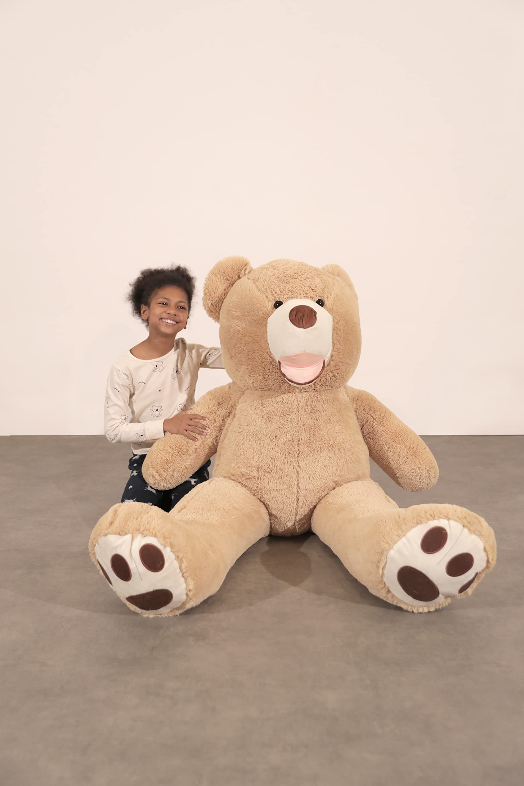 Extra Large Teddy Bear Big Plush Bear 160cm 63” XXL Huge Giant Big XL Soft Toy