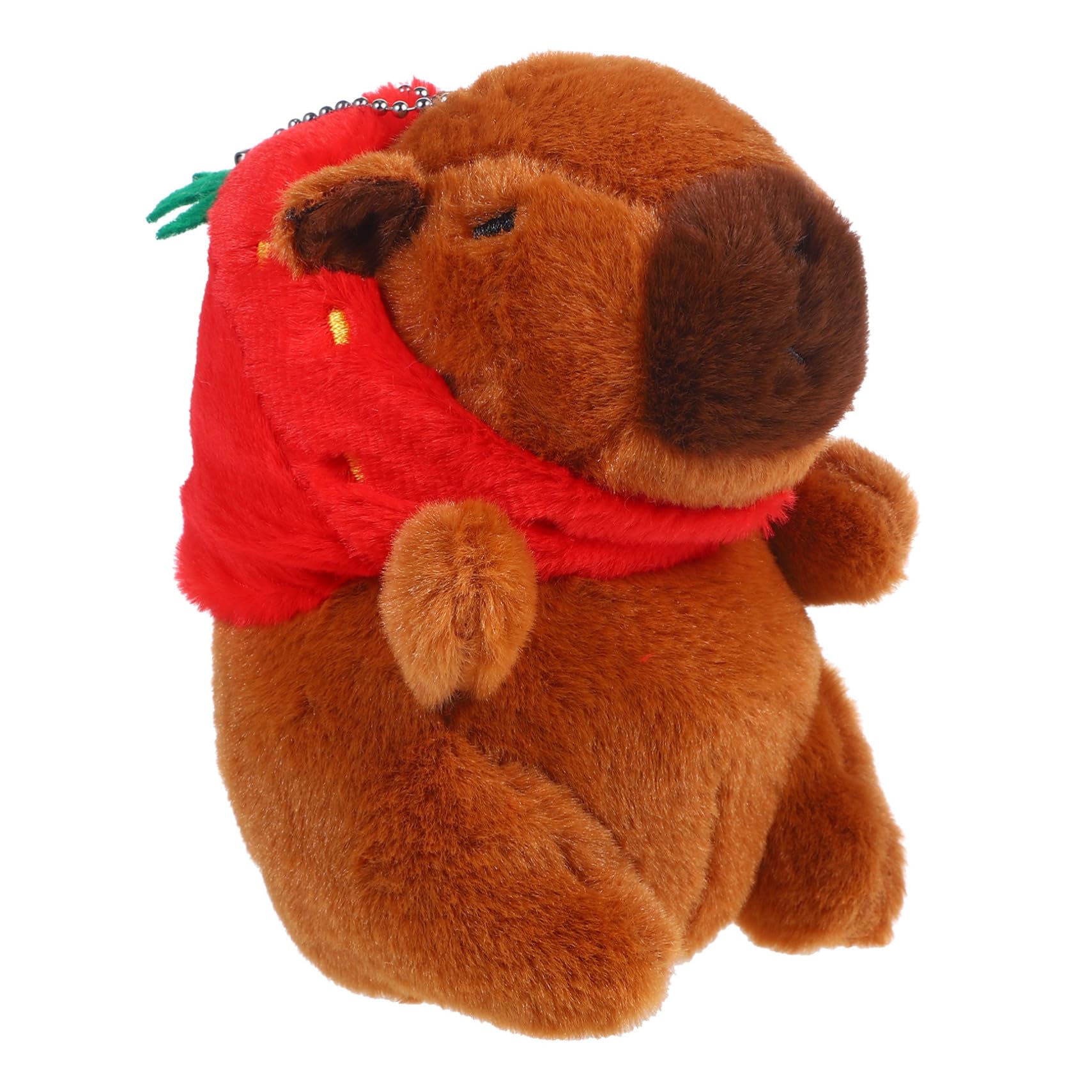 HemotonCapybara Keychain Cute Capybara Animals Toy Capybara Cute Capybara Stuffed Animals Capybara Dolls Keychain Capybara Plush Capybara Charms Key Ring Key Fob Plush Pendants Pp Cotton