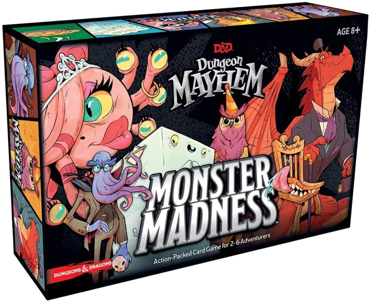 Dungeons & Dragons Dungeon Mayhem Card Game: Monster Madness