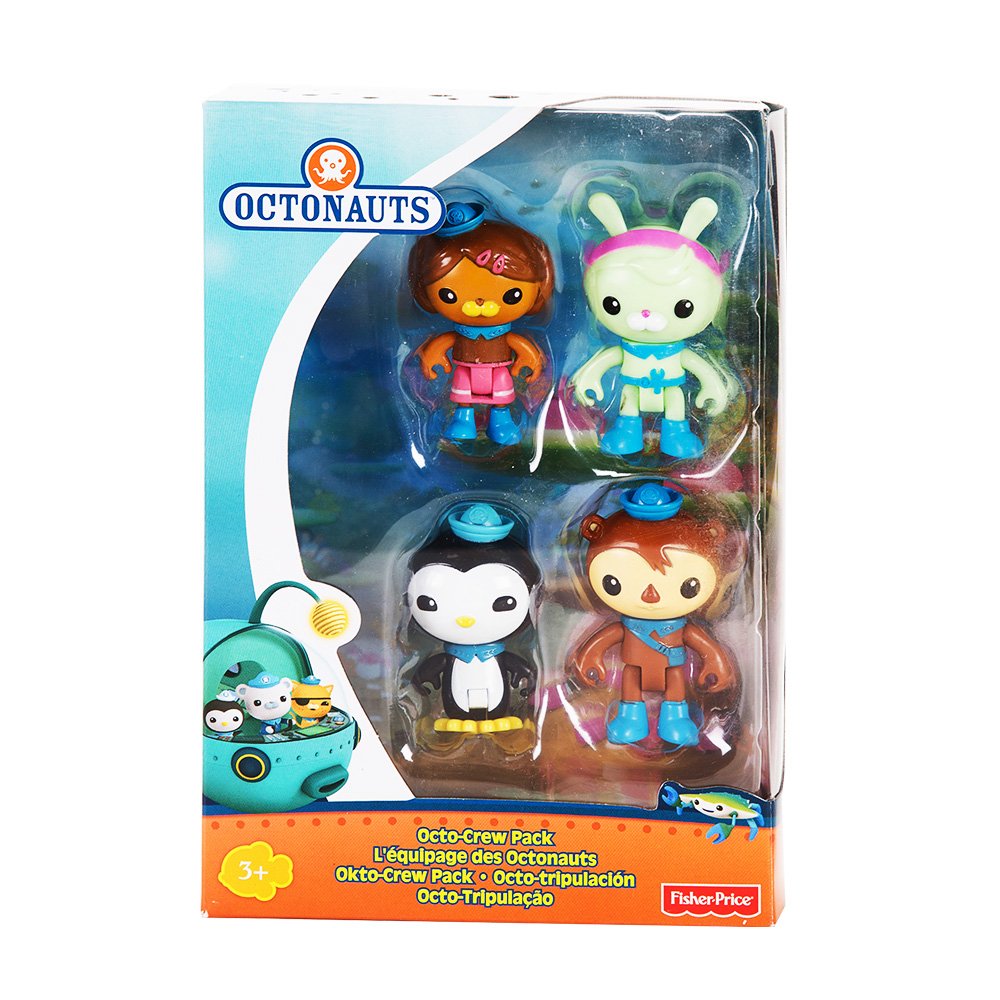 Zappies Fisher-Price Octonauts Octo Crew Figure 4-Pack