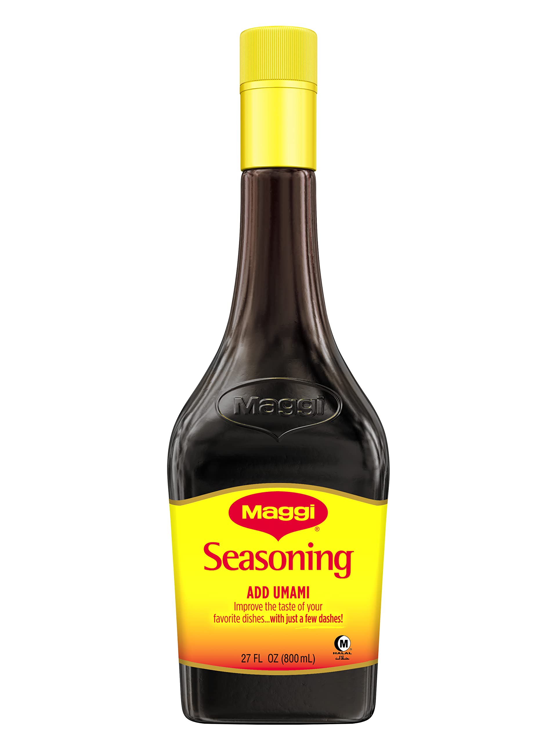 MaggiSeasoning, Umami Seasoning, add a delicious roasted flavor without adding meat, no added MSG, 27 fl oz Bottle