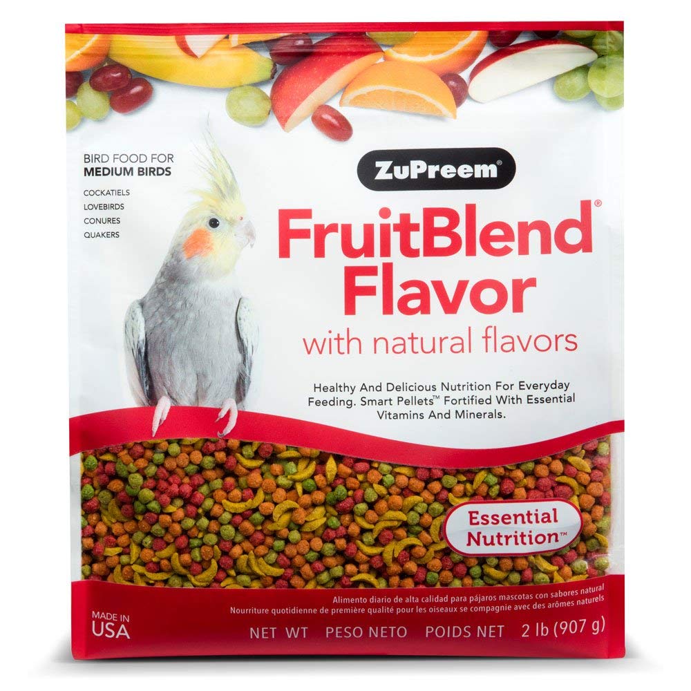 ZuPreemFruitBlend Flavor Medium Bird Food