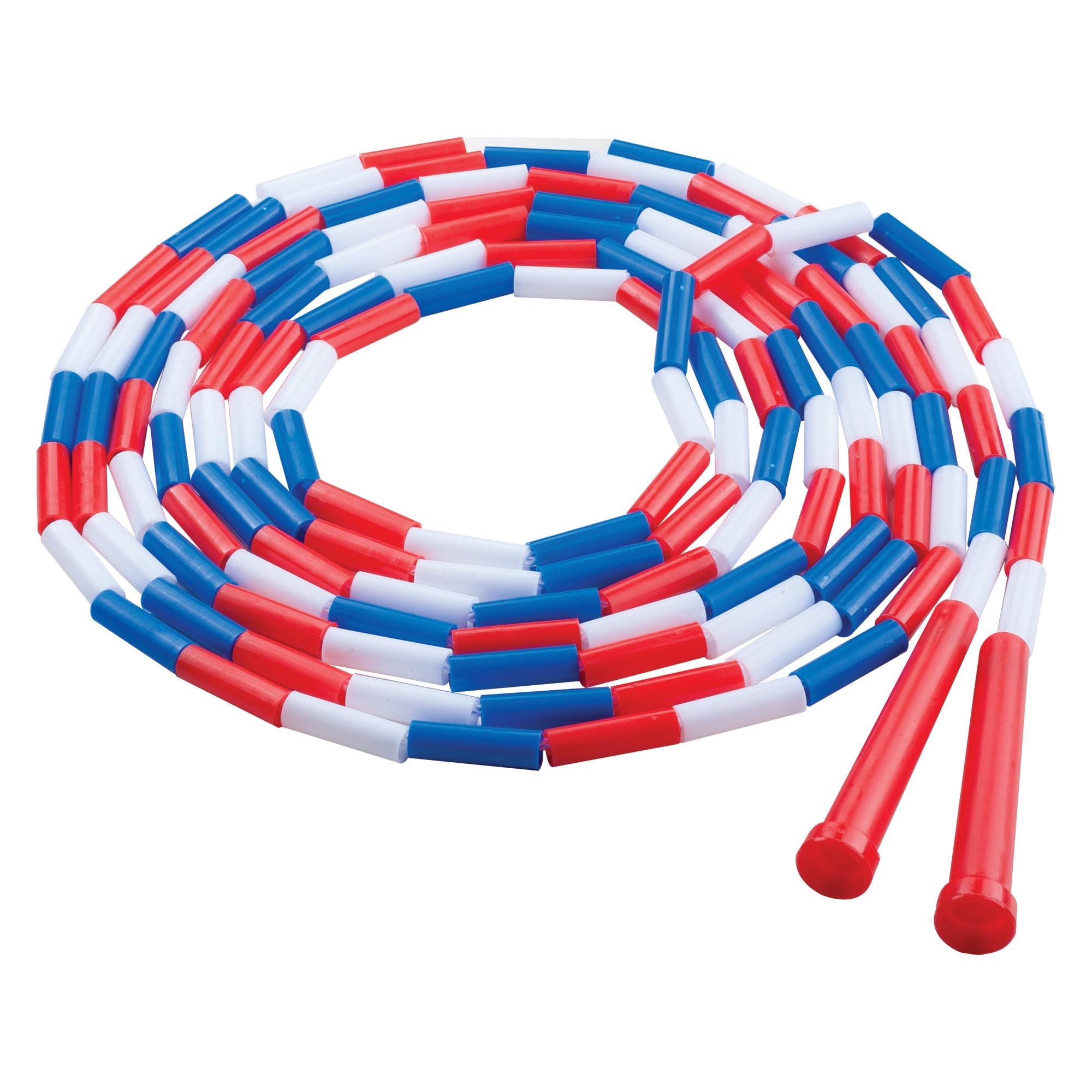 Champion Sports Classic Plastic Segmented Beaded Jump Ropes - Phys. Ed, Gym, Fitness and Recreational Use, In a Variety of Lengths for Kids to Adults