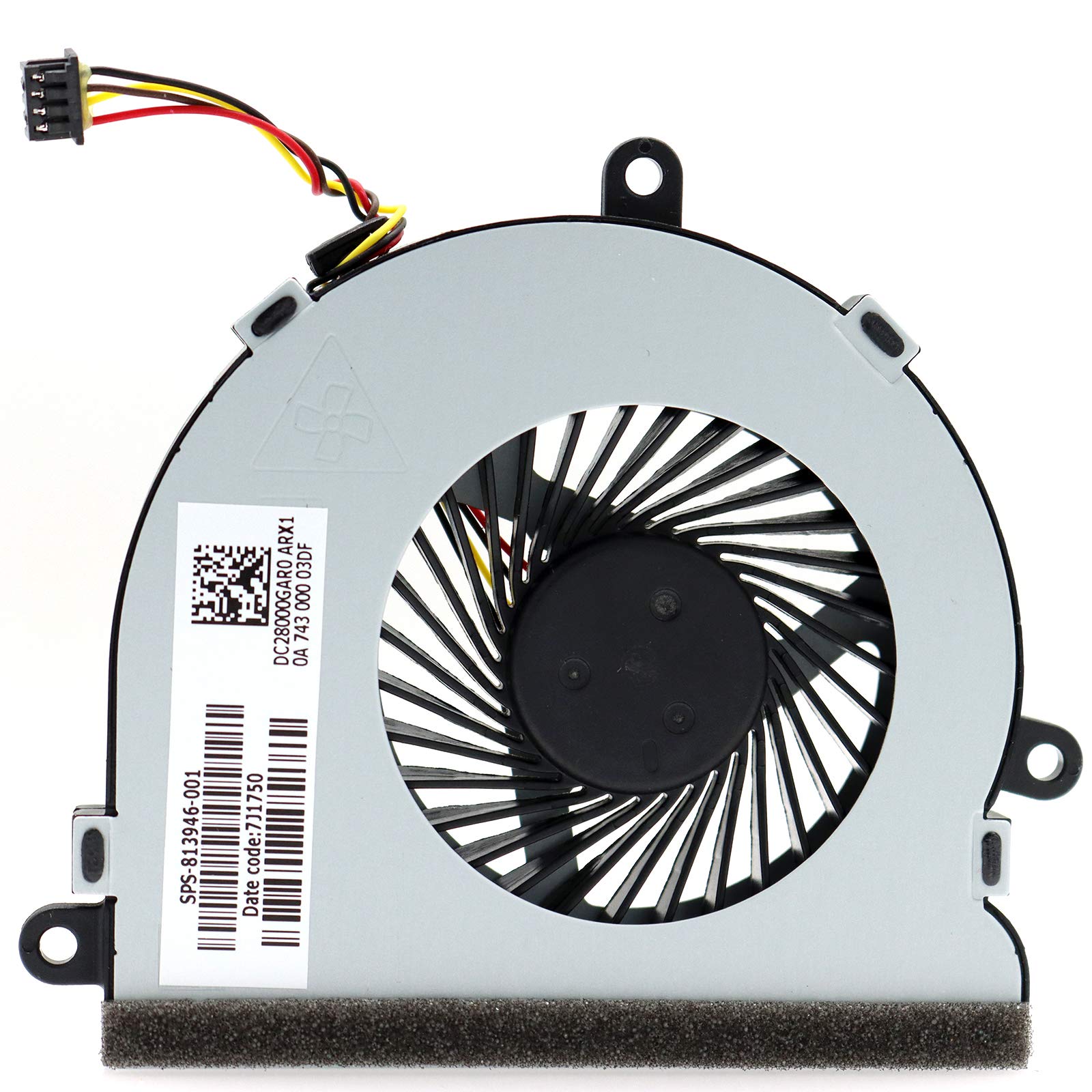 Deal4GO Replacement CPU Cooling Fan 925012-001 813946-001 for HP Pavilion 15-BA 15-AC 15-AY 15-BS 15-BW 250 255 256 G6 15-G 15-R