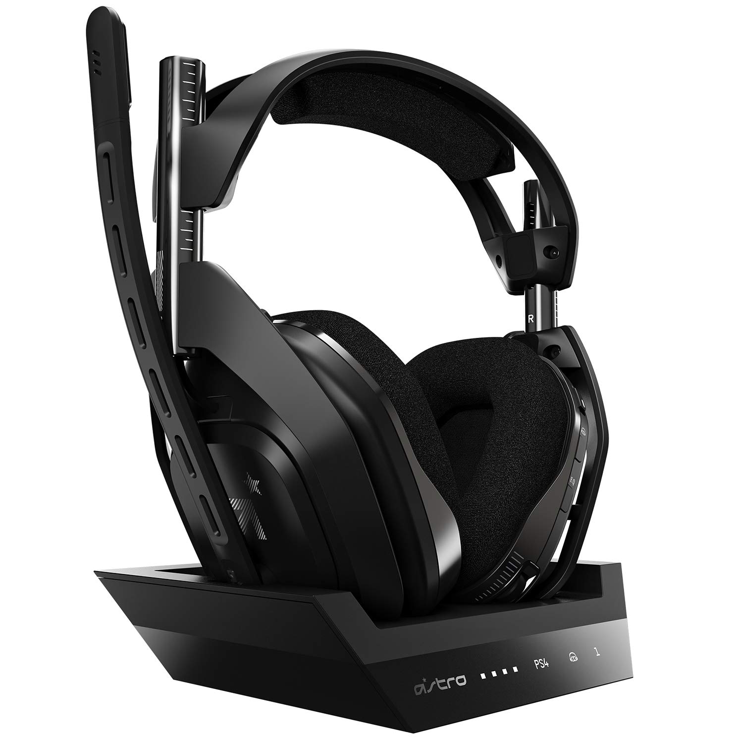 ASTRO Gaming A50 (2019 Version) Wireless On Ear Headphone (Black/Silver)