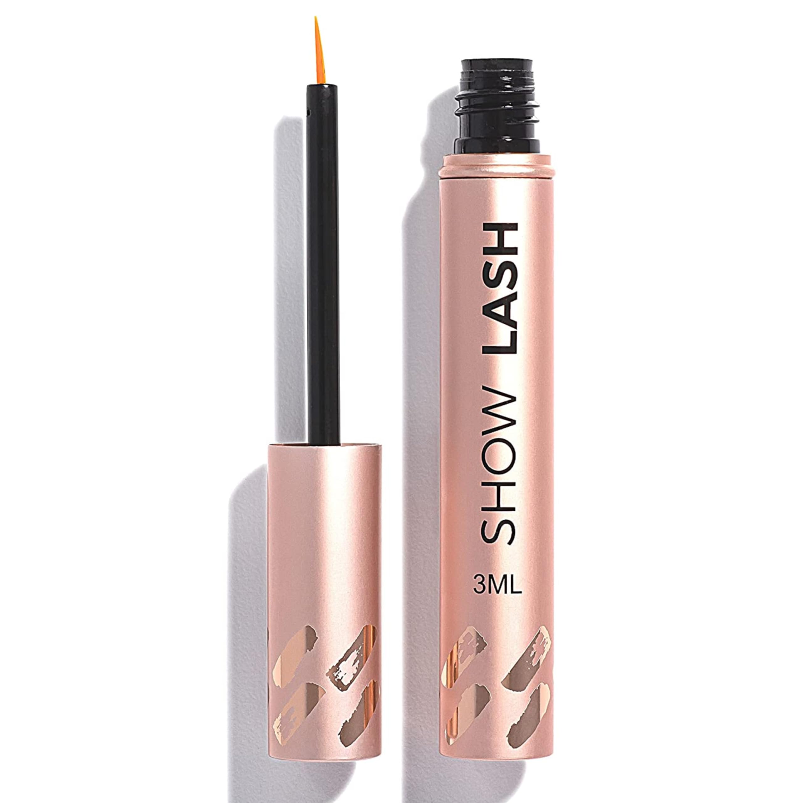 LeVaye Cosmetics Show Lash Eyelash Serum for Longer, Thicker, Gorgeous Looking Lashes, Cruelty Free Lash Serum