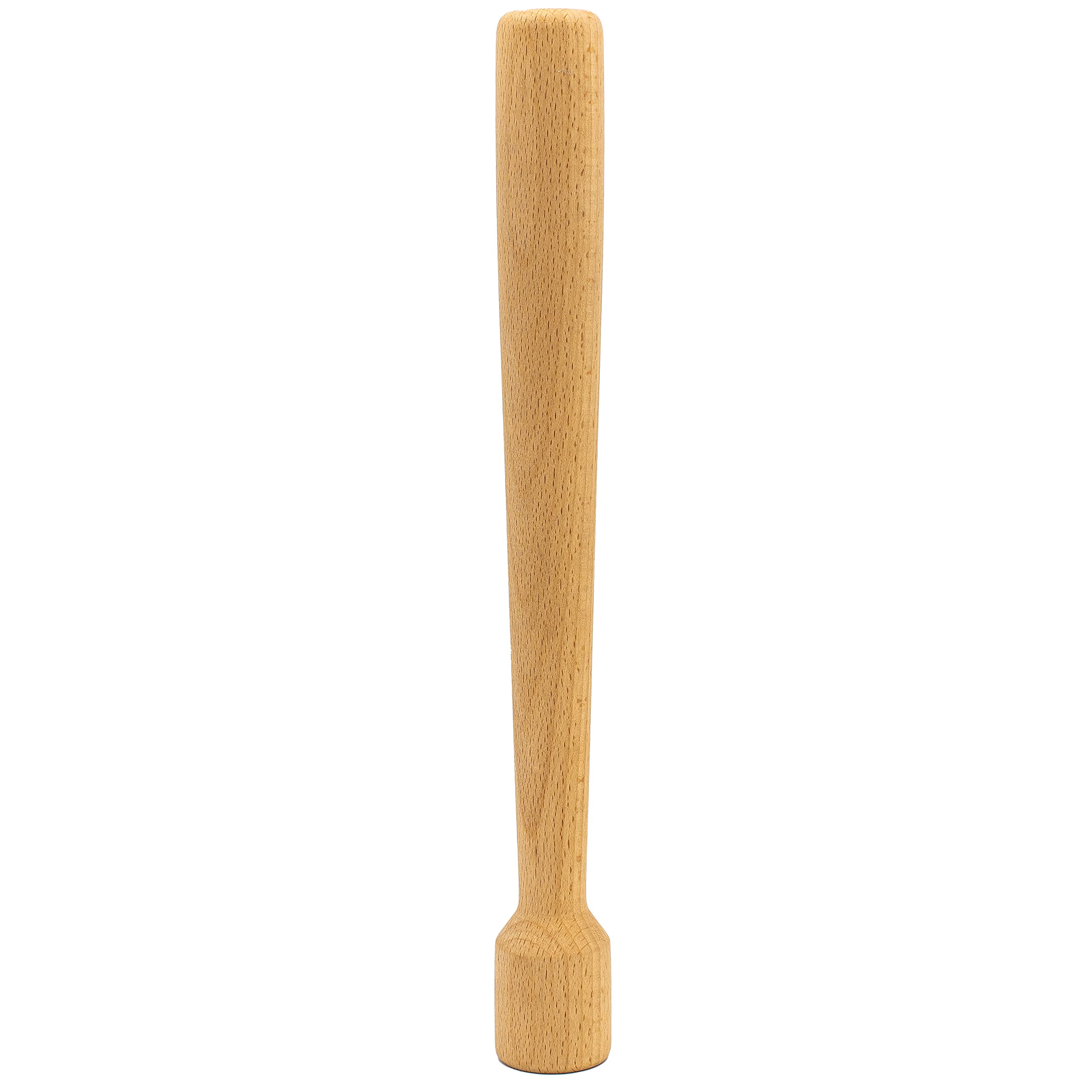 Wood Cocktail Muddler: 12 inch Hardwood Mojito Drink Muddler Home Bar Tool